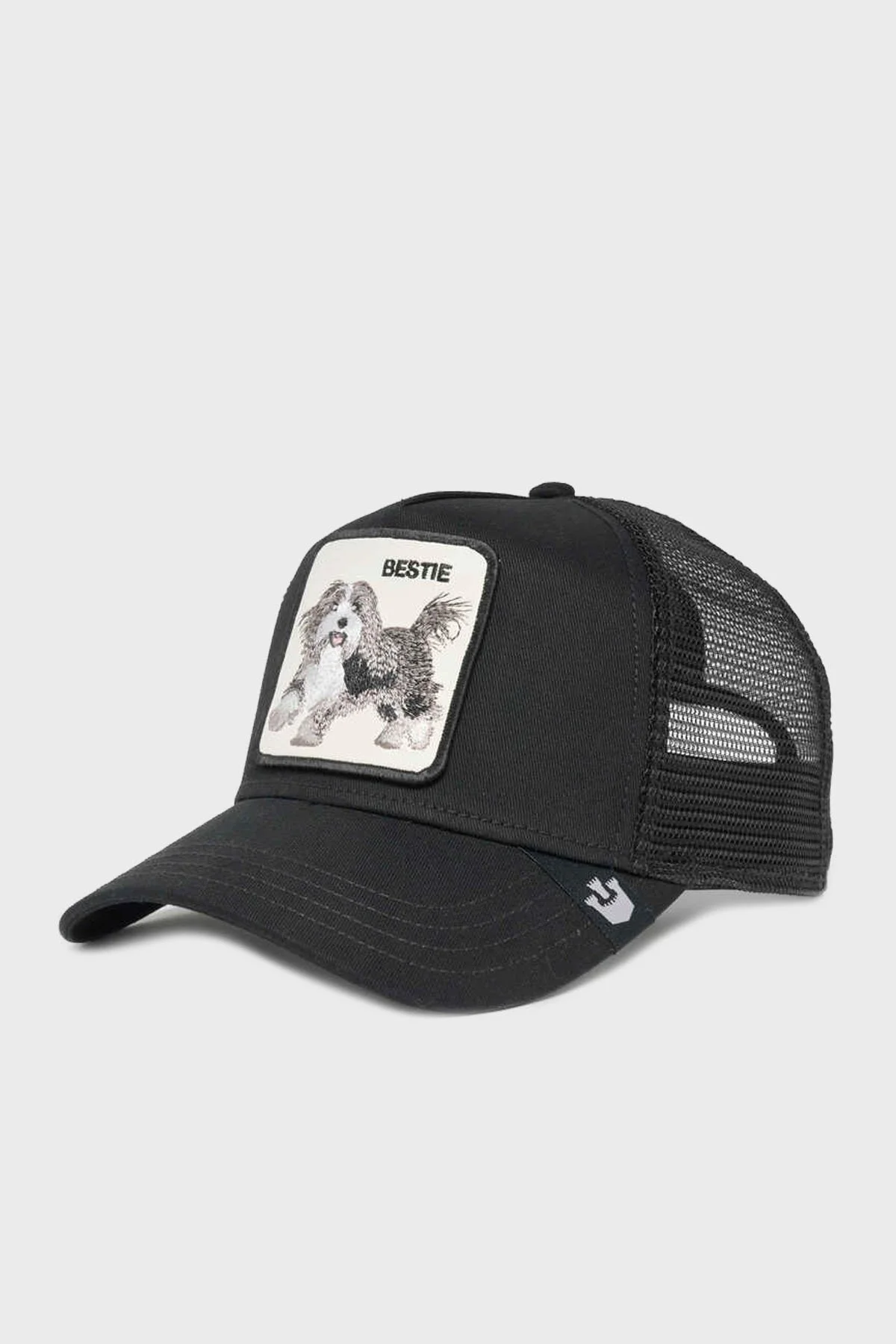 Goorin Bros The Bestie Dog Animal Figürlü File Detaylı Unisex Şapka 1011782 SİYAH - 8