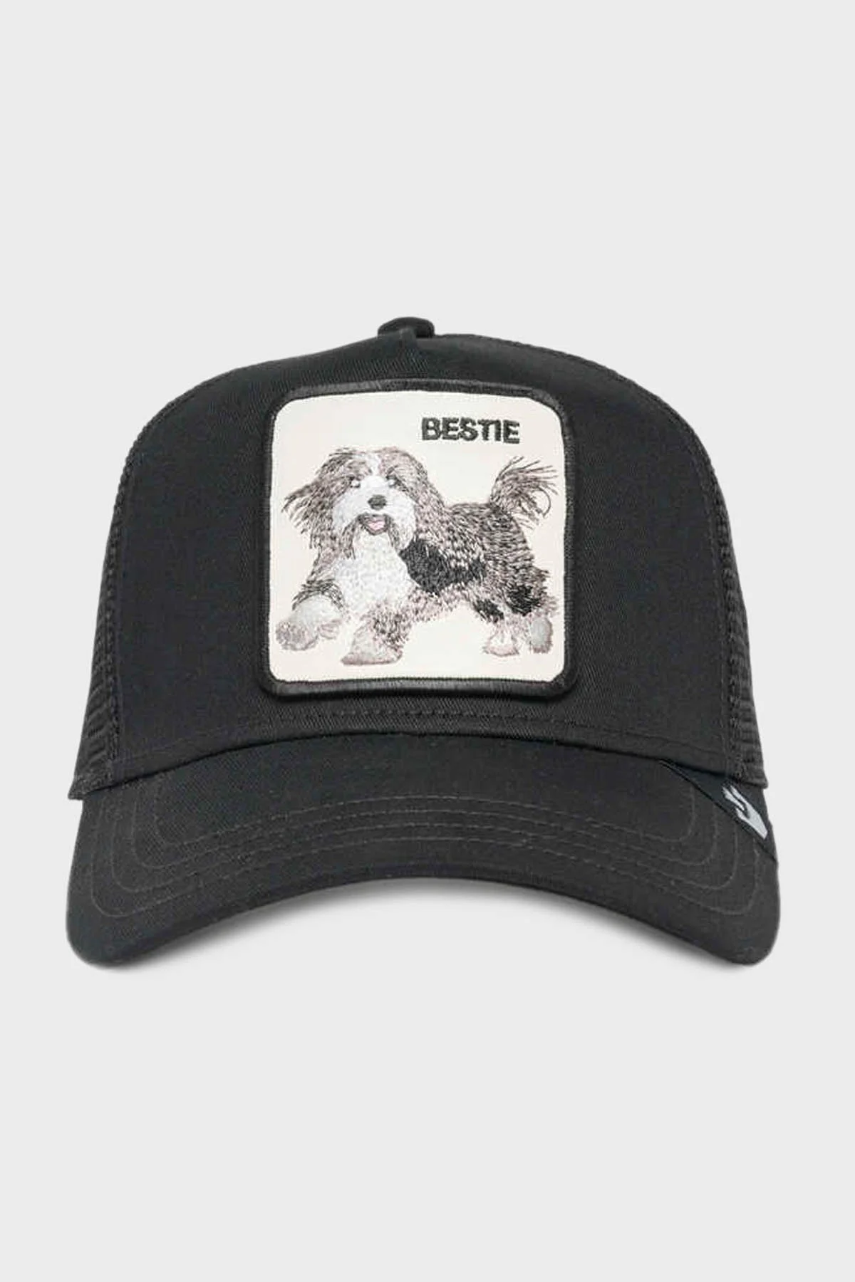 Goorin Bros The Bestie Dog Animal Figürlü File Detaylı Unisex Şapka 1011782 SİYAH - 1