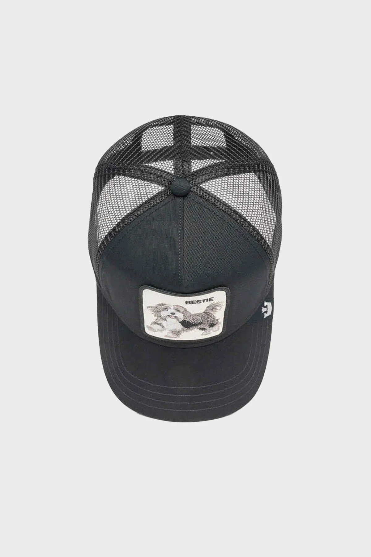 Goorin Bros The Bestie Dog Animal Figürlü File Detaylı Unisex Şapka 1011782 SİYAH - 3