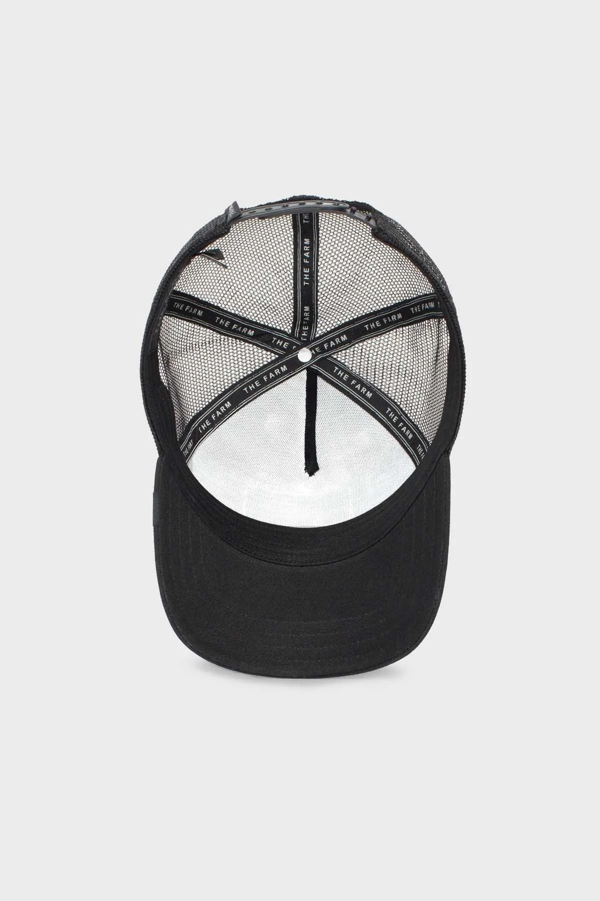 Goorin Bros The Cash Cow Pamuklu File Detaylı Animal Desenli Unisex Şapka 1010383 SİYAH-BEYAZ - 10