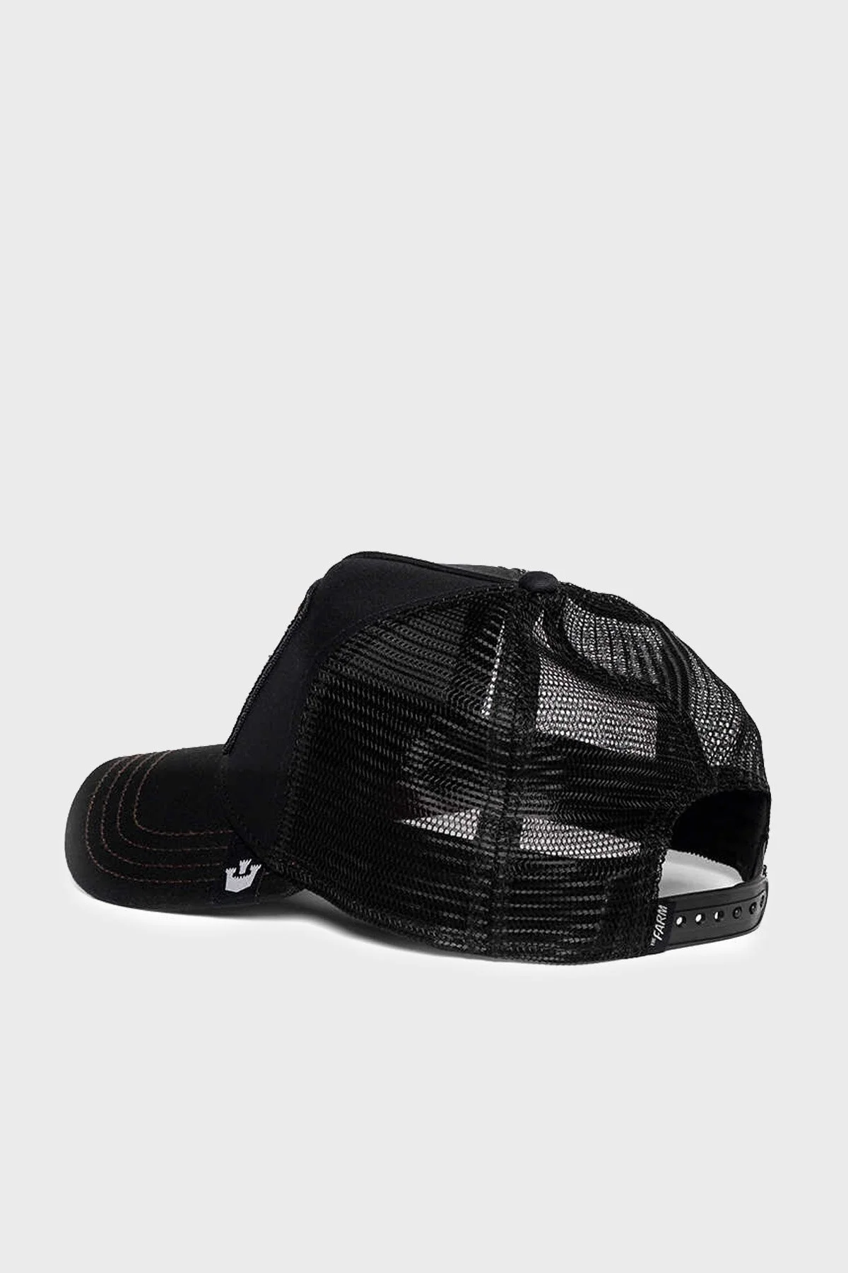 Goorin Bros 101-0528 The Fox Pamuklu File Detaylı Animal Desenli Unisex Şapka 1010528 SİYAH - 7