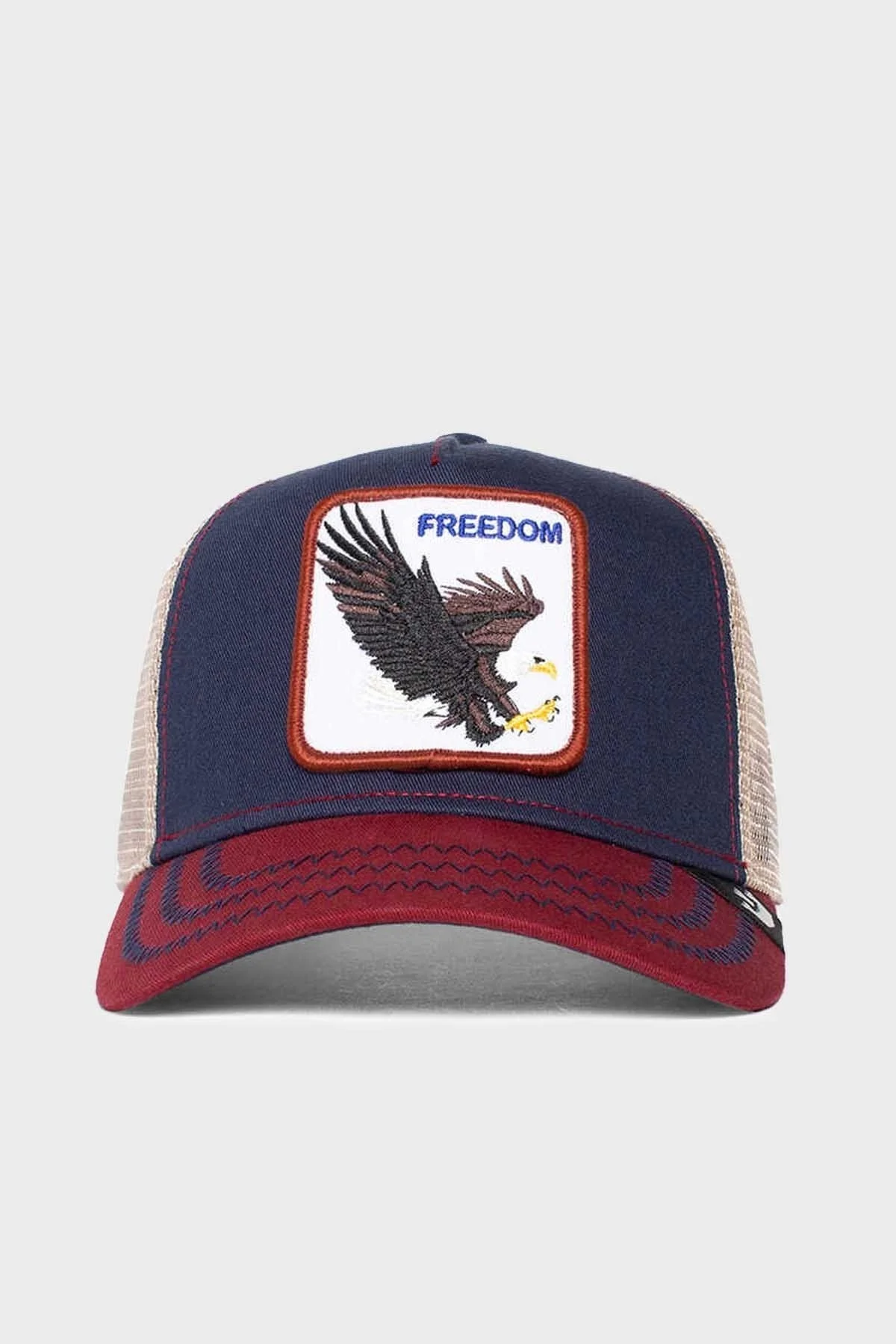 Goorin Bros 101-0384 The Freedom Eagle File Detaylı Animal Desenli Unisex Şapka 1010384 İNDİGO - 1