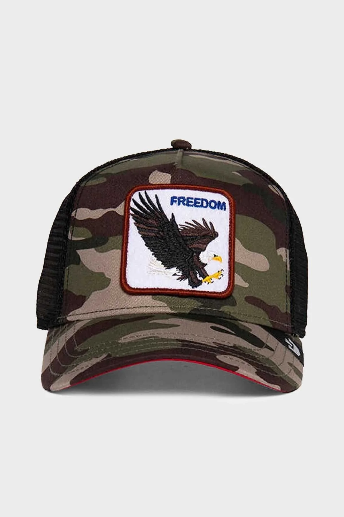 Goorin Bros The Freedom Eagle Pamuklu File Detaylı Animal Desenli Unisex Şapka 1010384 KAMUFLAJ - 1