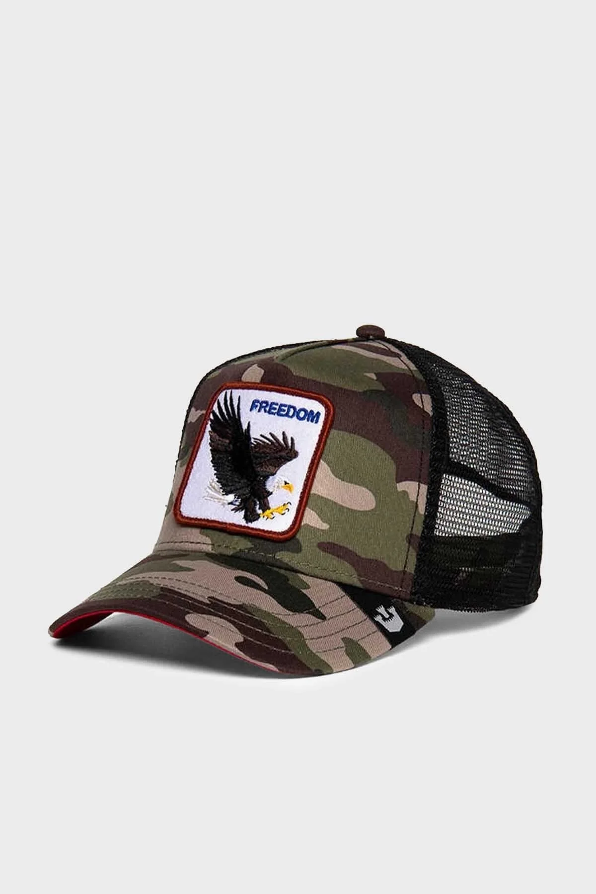 Goorin Bros The Freedom Eagle Pamuklu File Detaylı Animal Desenli Unisex Şapka 1010384 KAMUFLAJ - 2