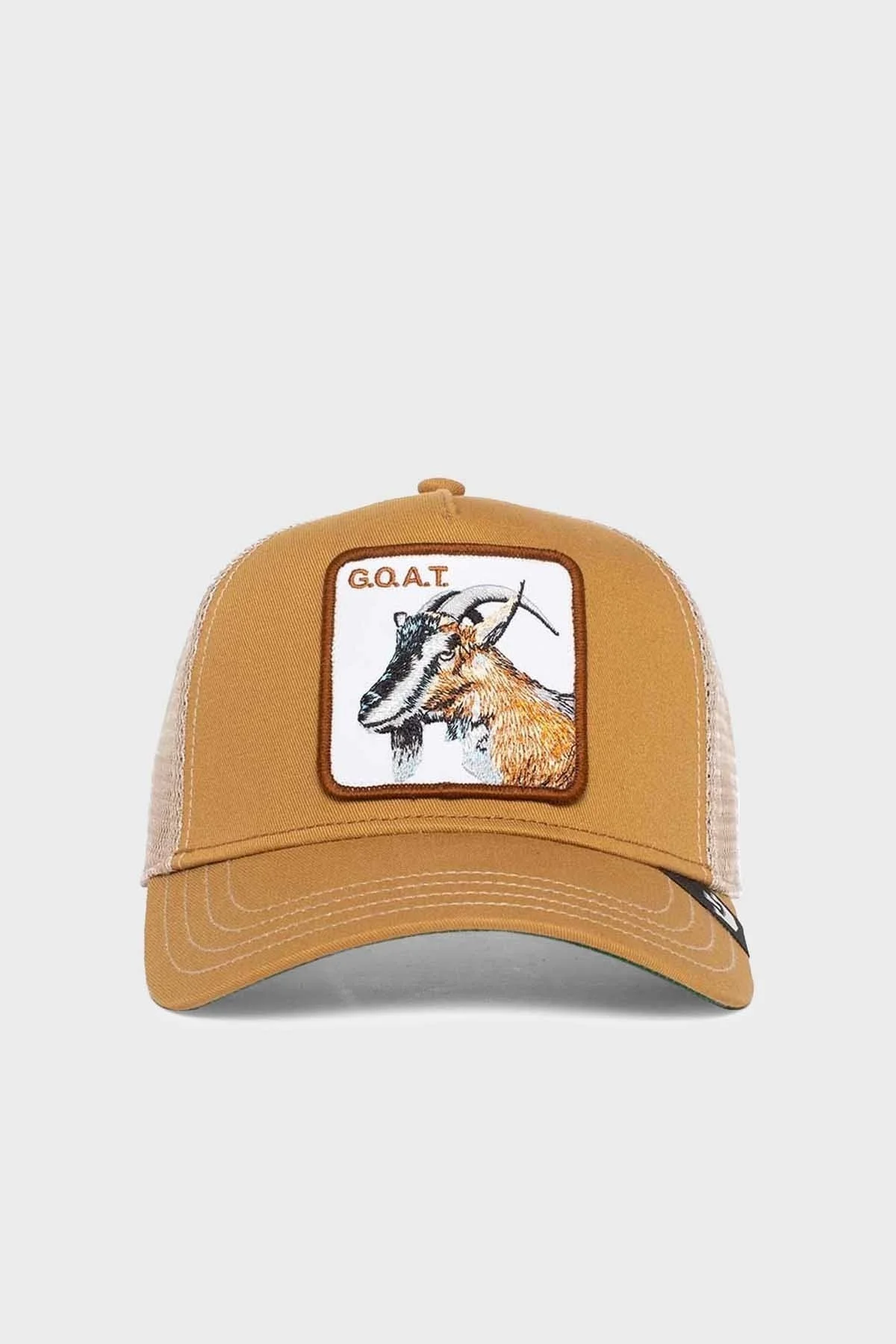 Goorin Bros The Goat Pamuklu File Detaylı Animal Desenli Unisex Şapka 1010385 CAMEL - 1