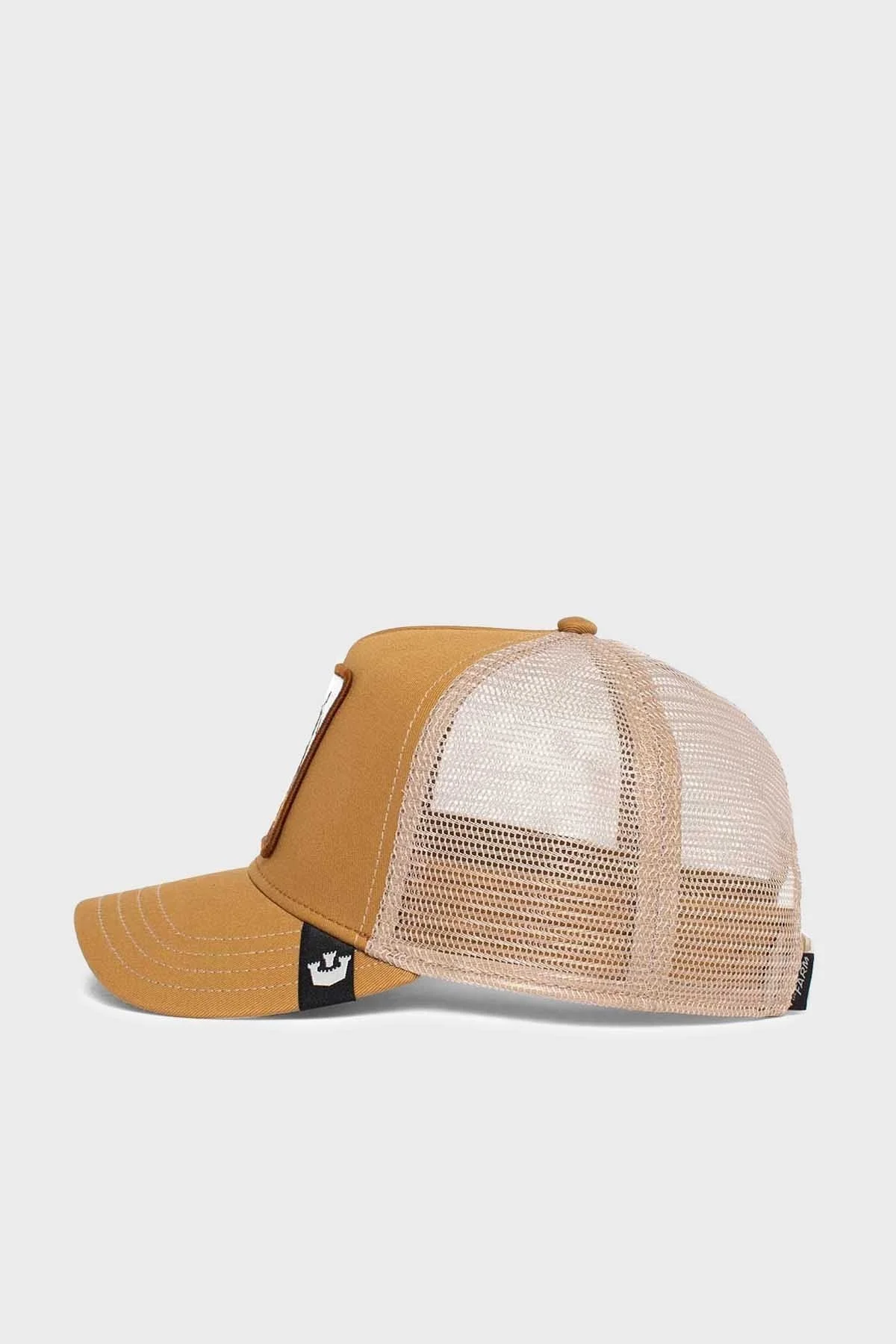Goorin Bros The Goat Pamuklu File Detaylı Animal Desenli Unisex Şapka 1010385 CAMEL - 2