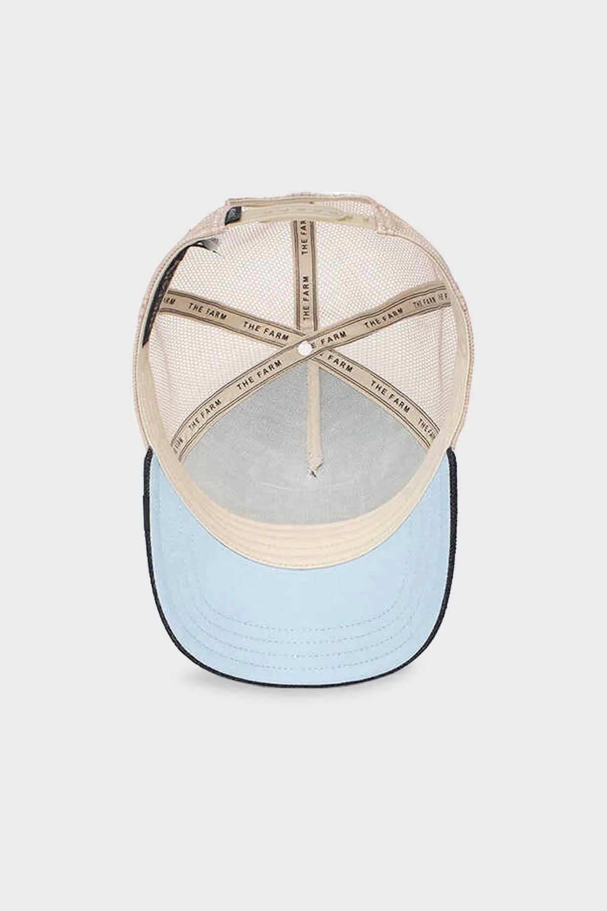 Goorin Bros The Goat Pamuklu File Detaylı Animal Desenli Unisex Şapka 1010385 LACİVERT-BEJ - 4