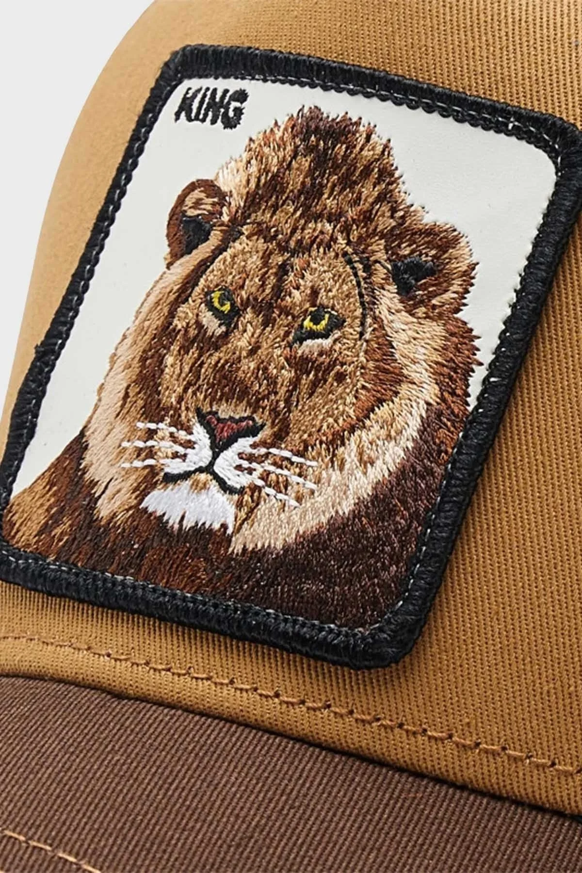 Goorin Bros 101-0388 The King Lion File Detaylı Animal Desenli Unisex Şapka 1010388 CAMEL - 9