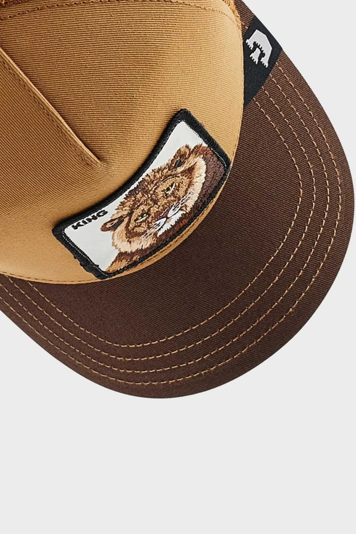 Goorin Bros 101-0388 The King Lion File Detaylı Animal Desenli Unisex Şapka 1010388 CAMEL - 10