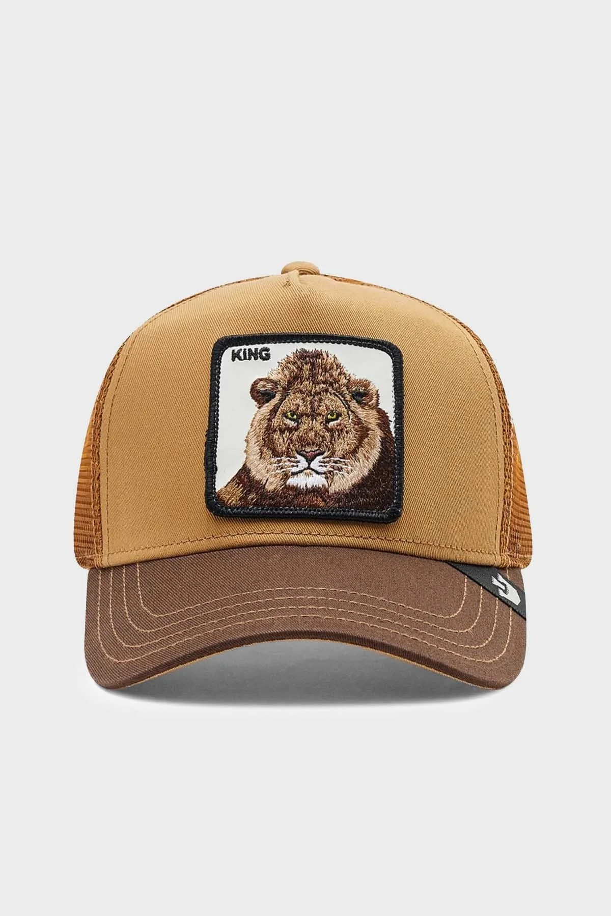 Goorin Bros 101-0388 The King Lion File Detaylı Animal Desenli Unisex Şapka 1010388 CAMEL - 1