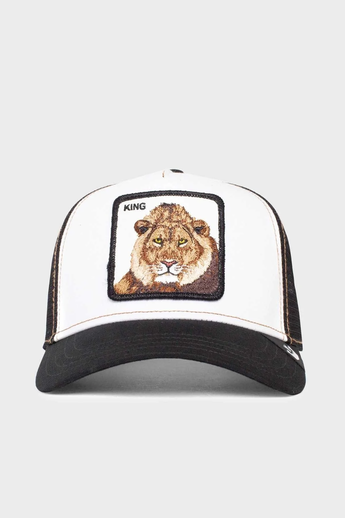 Goorin Bros 101-0388 The King Lion File Detaylı Animal Desenli Unisex Şapka 1010388 SİYAH - 1