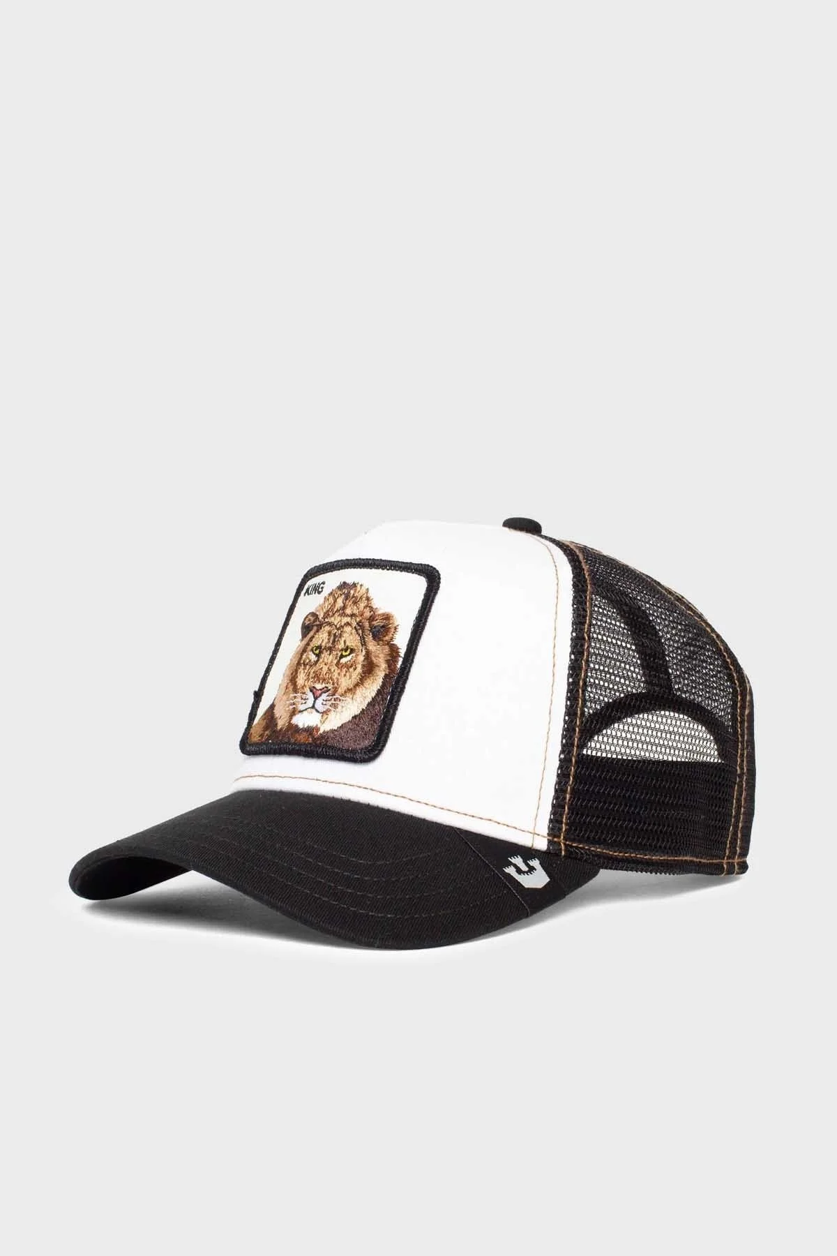 Goorin Bros 101-0388 The King Lion File Detaylı Animal Desenli Unisex Şapka 1010388 SİYAH - 2