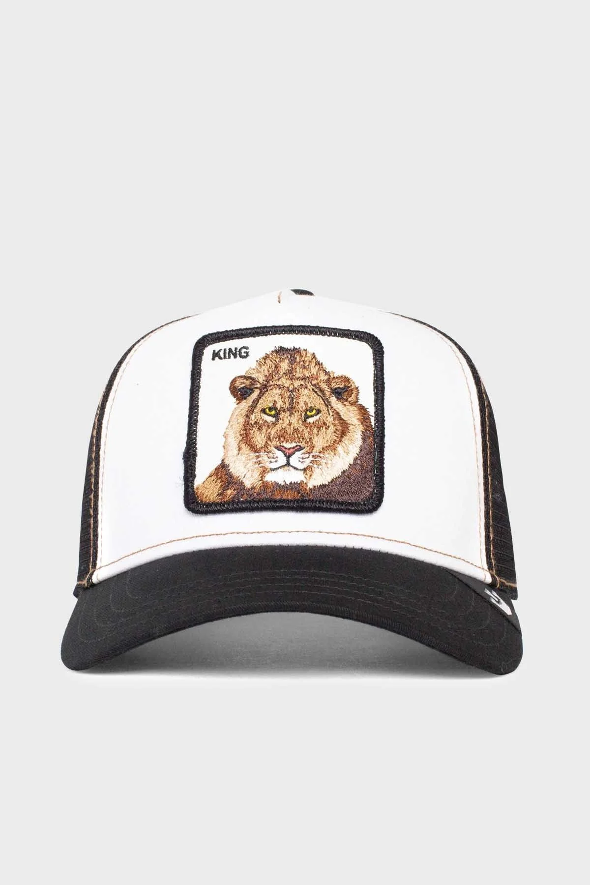 Goorin Bros 101-0388 The King Lion File Detaylı Animal Desenli Unisex Şapka 1010388 SİYAH - 1