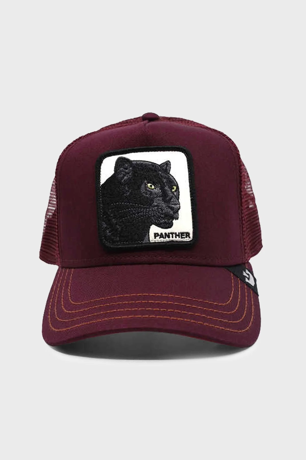 Goorin Bros 101-0381 The Panther File Detaylı Animal Desenli Unisex Şapka 1010381 BORDO - 6