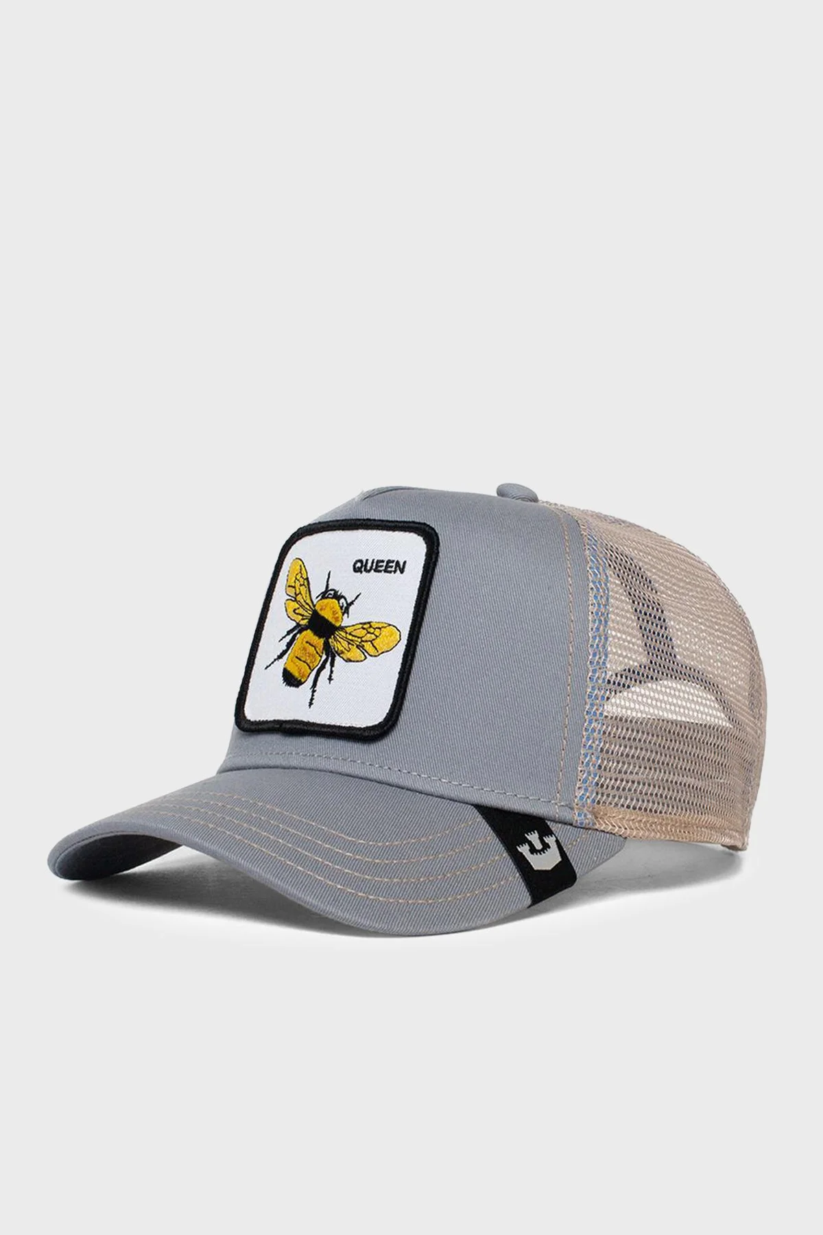 Goorin Bros The Queen Bee Pamuklu File Detaylı Animal Desenli Unisex Şapka 1010391 MAVİ - 3