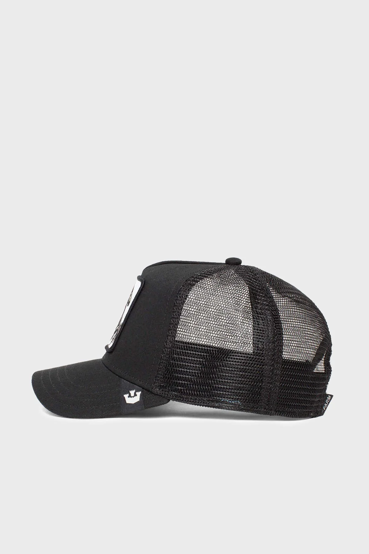 Goorin Bros 101-0393 The Stallion Pamuklu File Detaylı Animal Desenli Unisex Şapka 1010393 SİYAH - 3