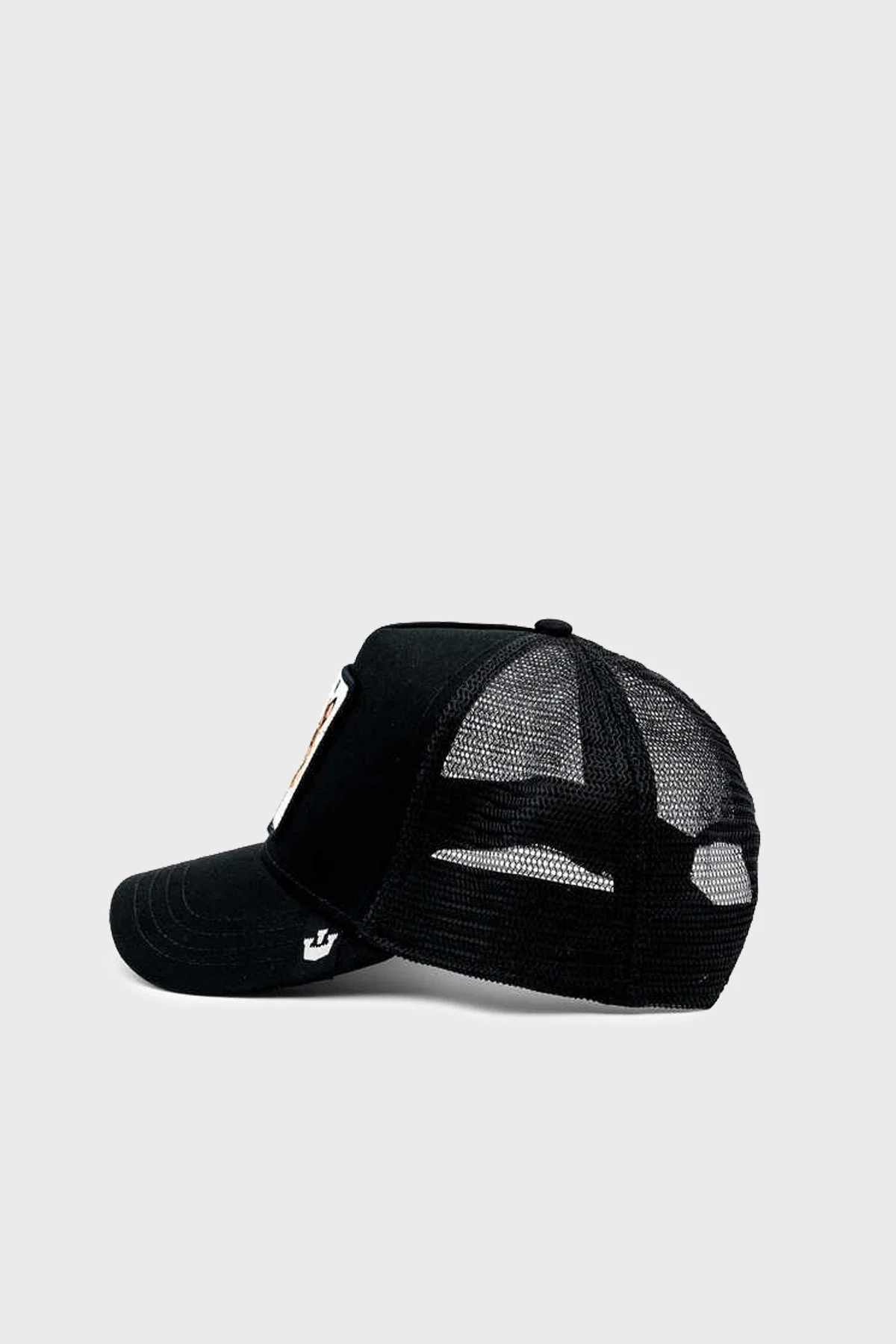 Goorin Bros The Tiger Pamuklu File Detaylı Animal Desenli Unisex Şapka 1010415 SİYAH - 4