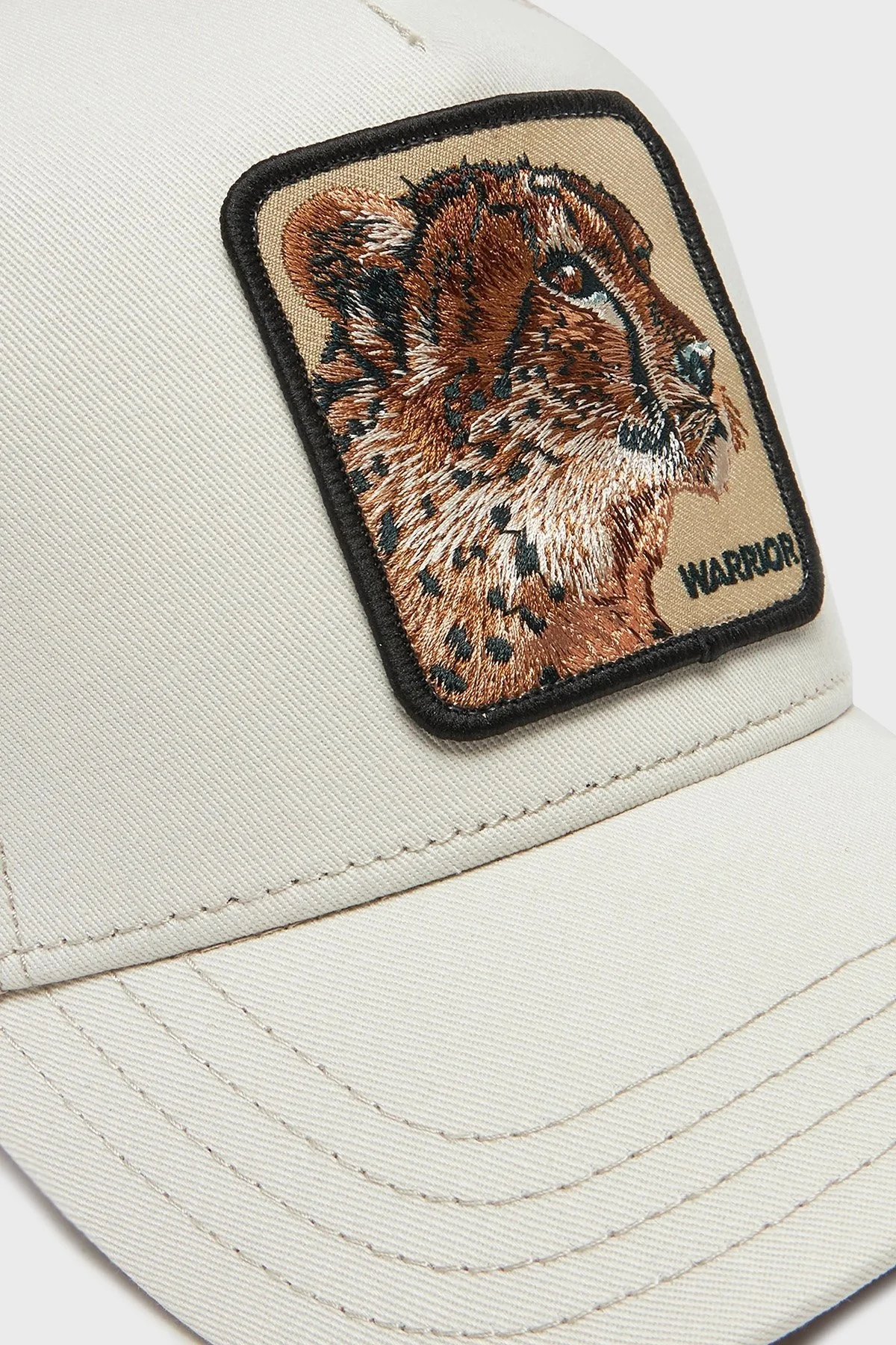 Goorin Bros The Warrior Pamuklu Animal Figürlü Unisex Şapka 1011754 KREM - 6