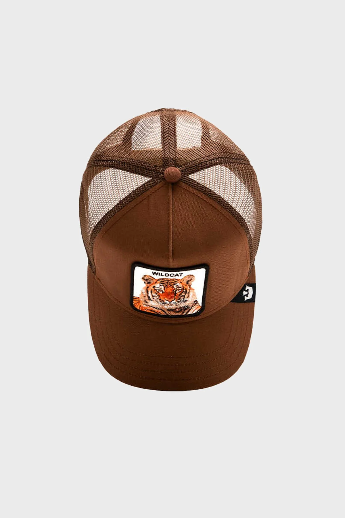 Goorin Bros The Wildcat Tiger Animal Figürlü File Detaylı Unisex Şapka 1011757 KAHVE - 3