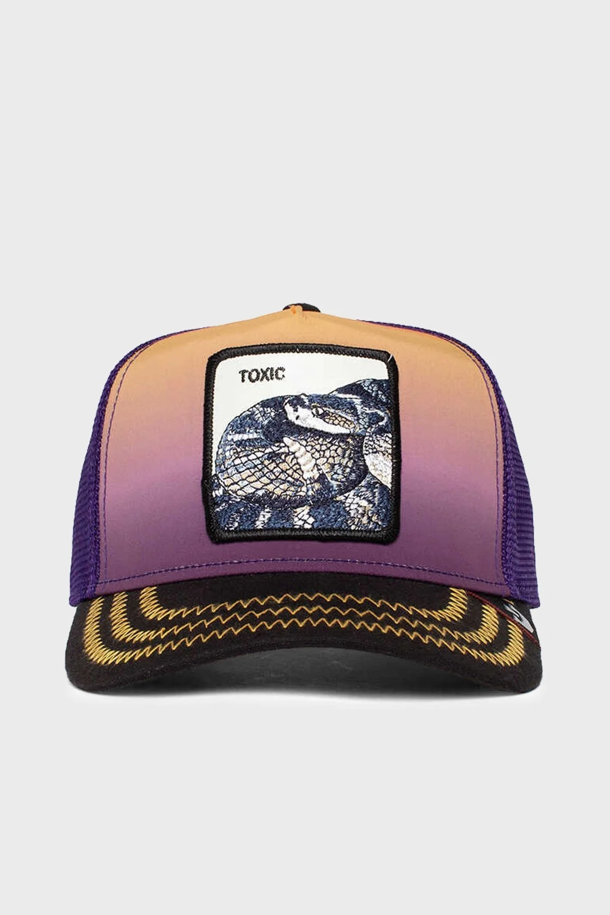 Goorin Bros Toxic File Detaylı Animal Desenli Unisex Şapka 1010366 MOR - 1