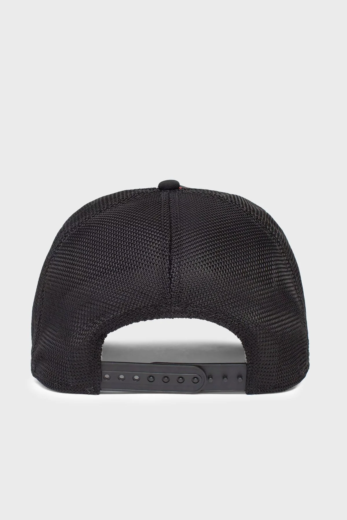 Goorin Bros Tyrant King Deri ve File Detaylı Animal Desenli Unisex Şapka 1010141 SİYAH - 4