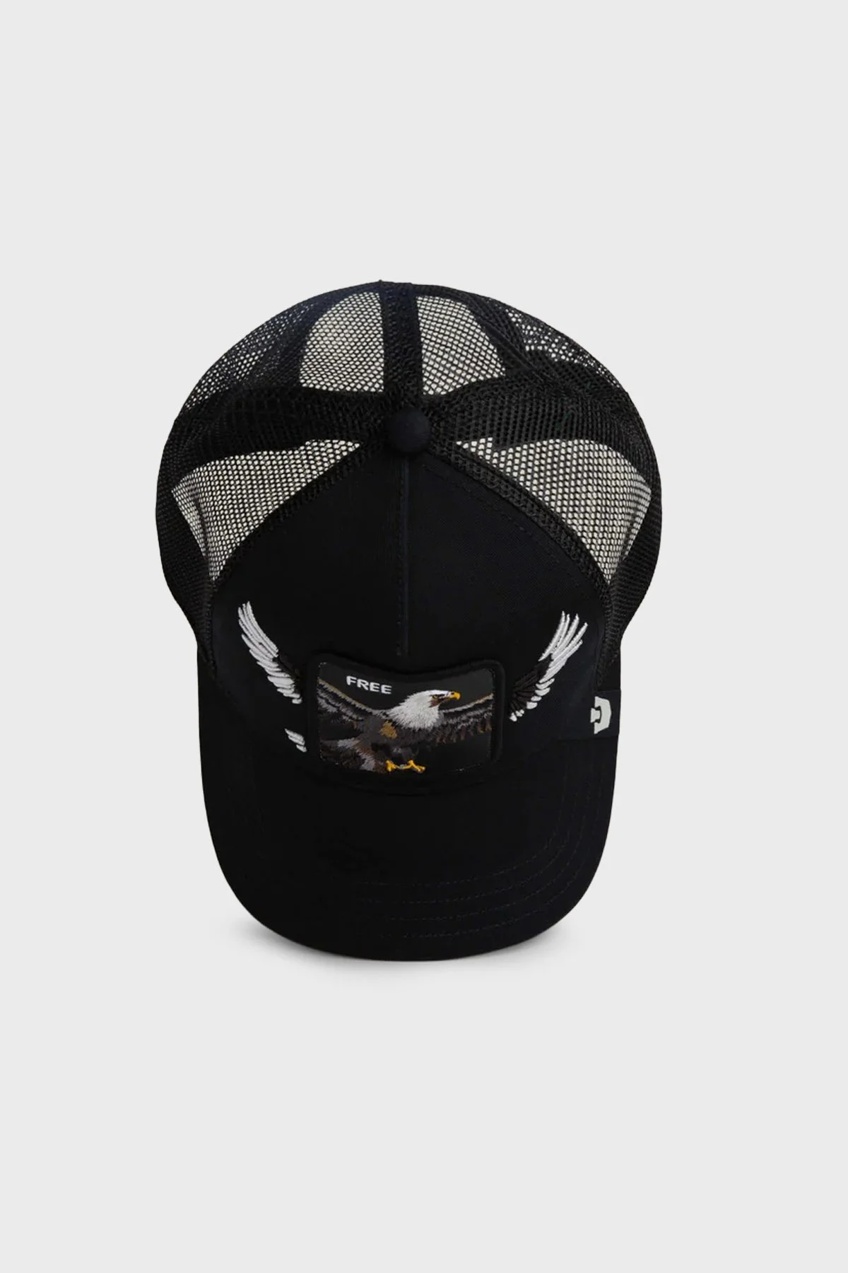 Goorin Bros Wings Free Pamuk Karışımlı File Detaylı Unisex Şapka 1013020 SİYAH - 6