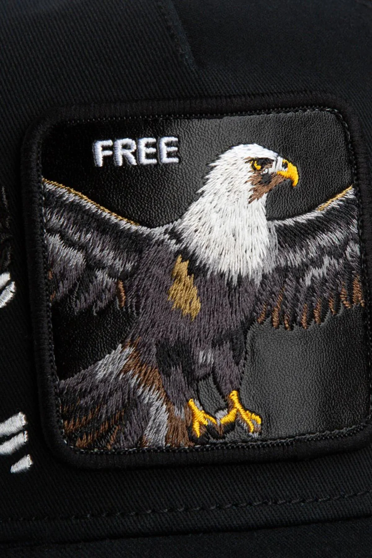 Goorin Bros Wings Free Pamuk Karışımlı File Detaylı Unisex Şapka 1013020 SİYAH - 7