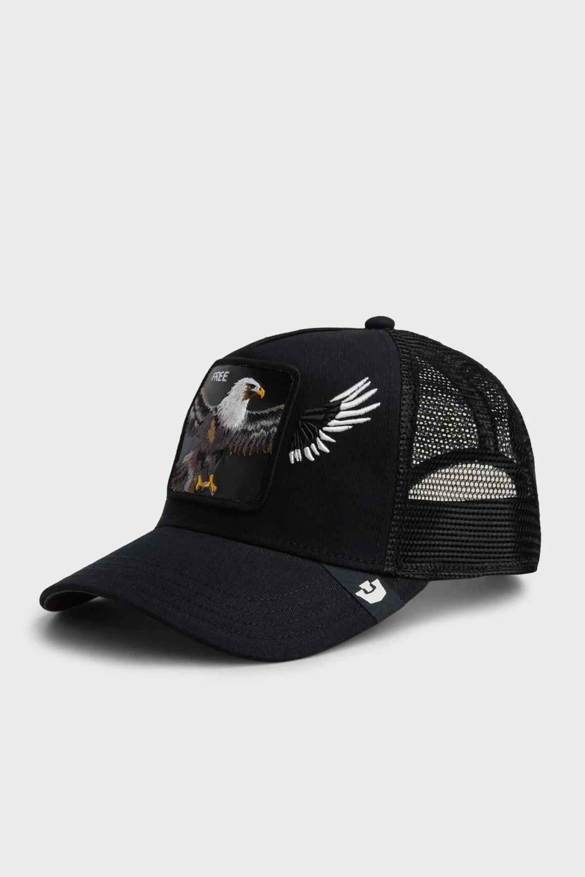 Goorin Bros Wings Free Pamuk Karışımlı File Detaylı Unisex Şapka 1013020 SİYAH - 4