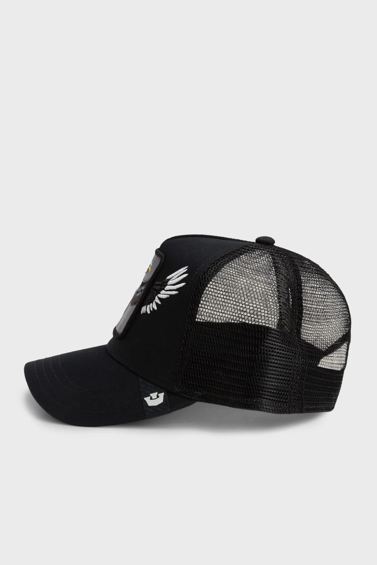 Goorin Bros Wings Free Pamuk Karışımlı File Detaylı Unisex Şapka 1013020 SİYAH - 5