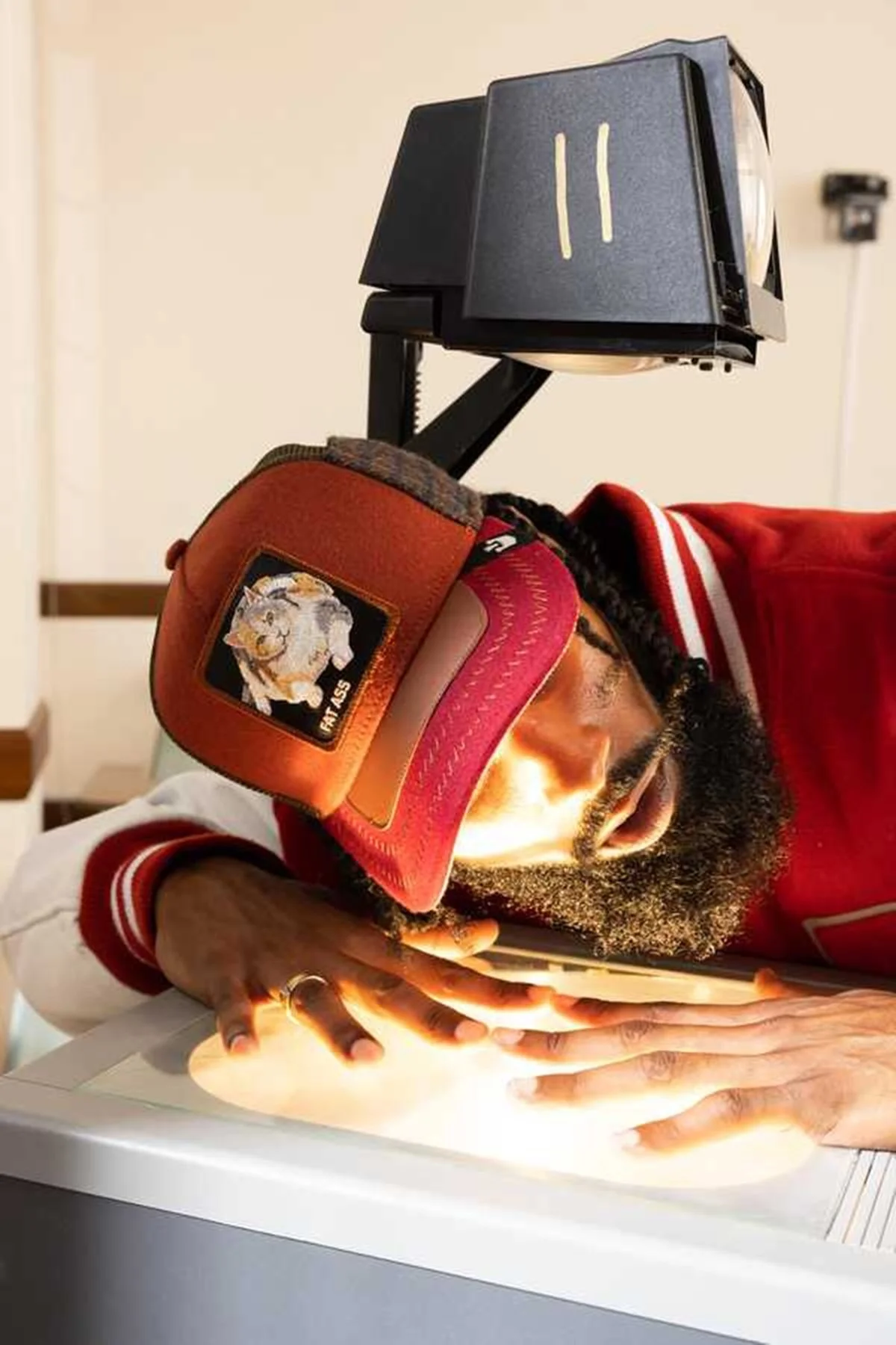 Goorin Bross Freshman Fifteen File Desenli Animal Figürlü Unisex Şapka 1010741 BORDO-HAKİ - 6