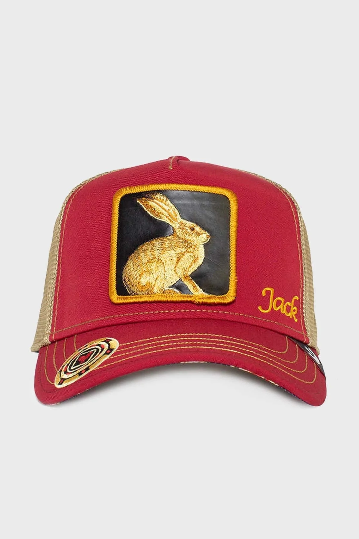 Goorin Bross Jacked File Detaylı Animal Figürlü Unisex Şapka 1010773 KIRMIZI - 1