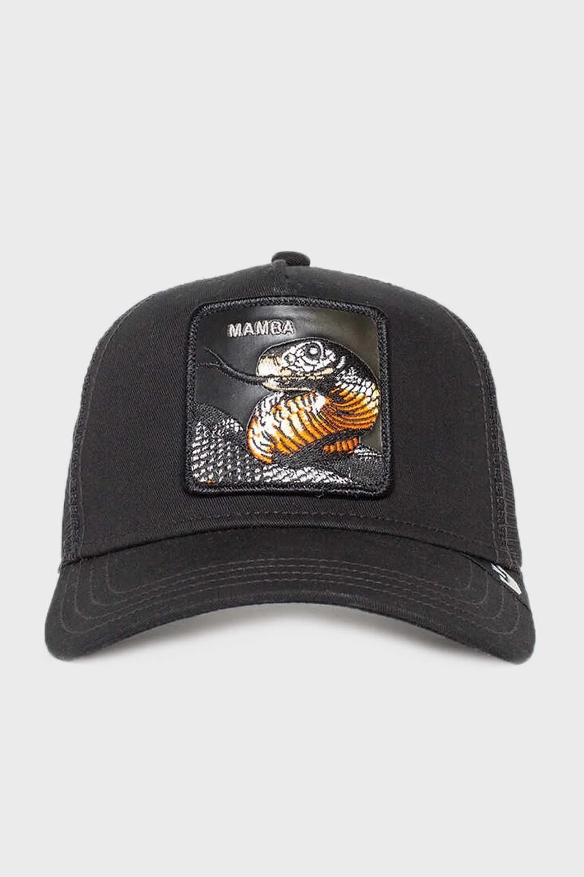 Goorin Bross Mamba File Detaylı Animal Figürlü Unisex Şapka 1011024 SİYAH - 1