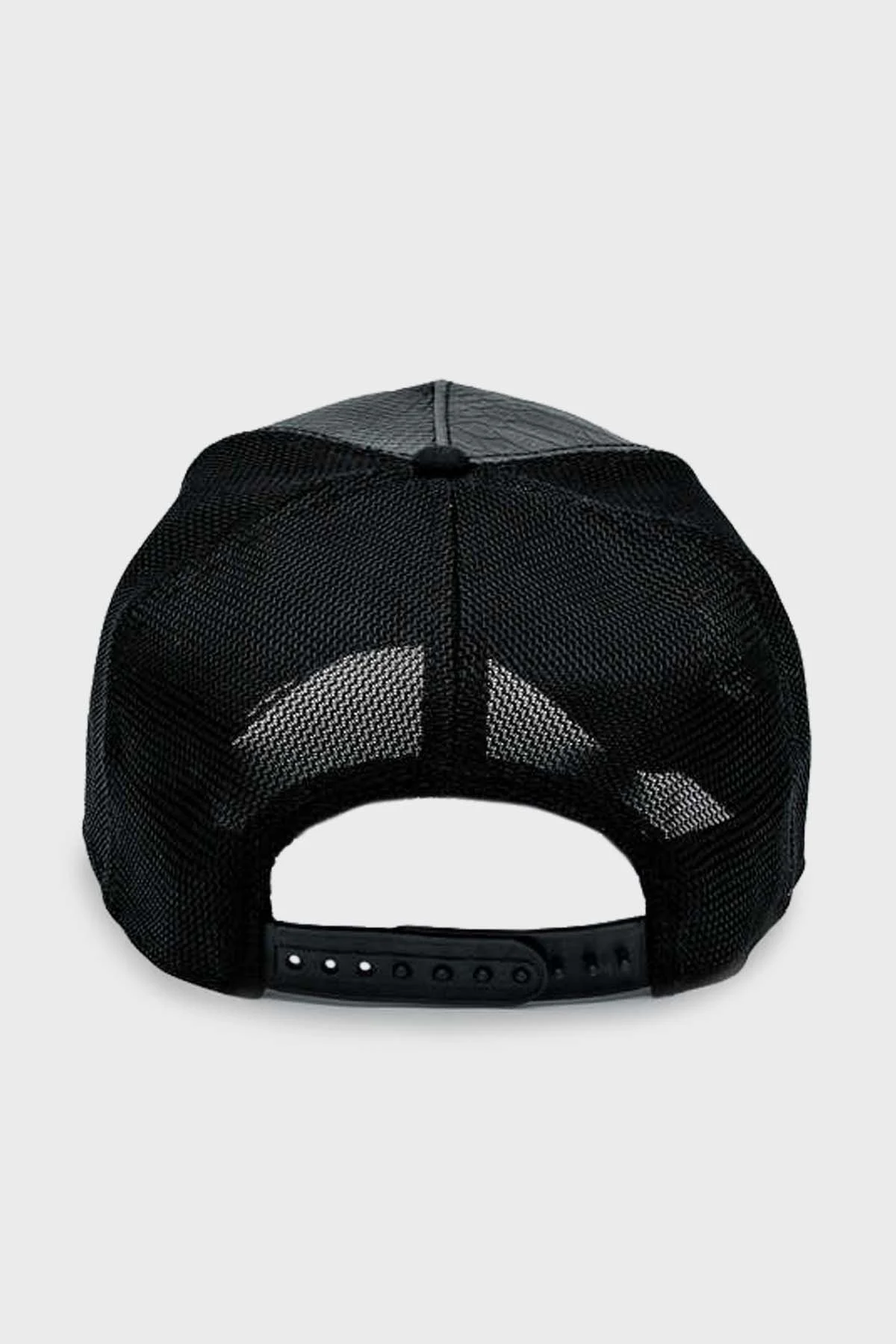 Goorin Bross Night Viper File Detaylı Deri Görünümlü Animal Desenli Unisex Şapka 1010823 SİYAH - 4