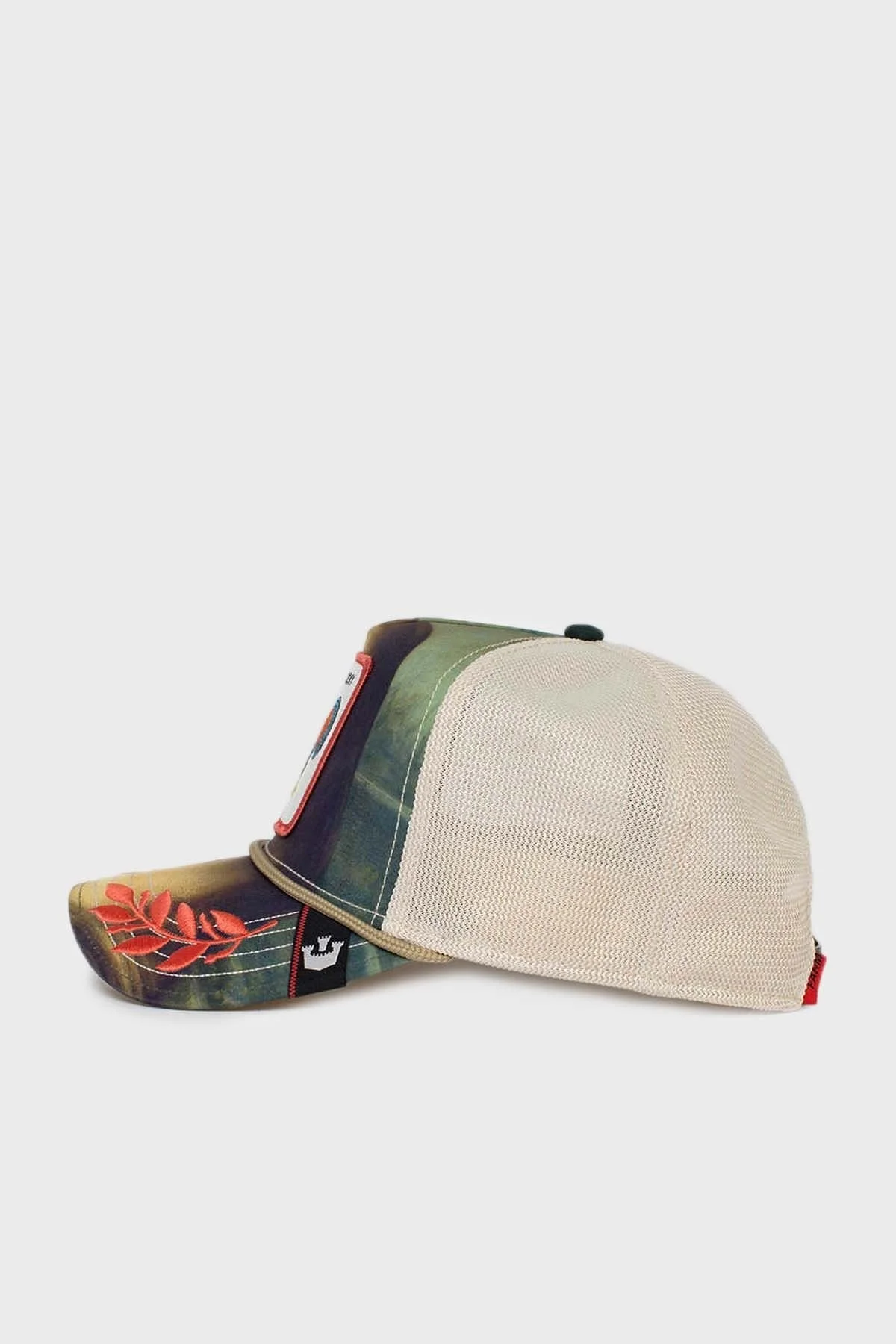 Goorin Bross Sicut Mentula File Detaylı Animal Desenli Unisex Şapka 1010308 BEJ - 8