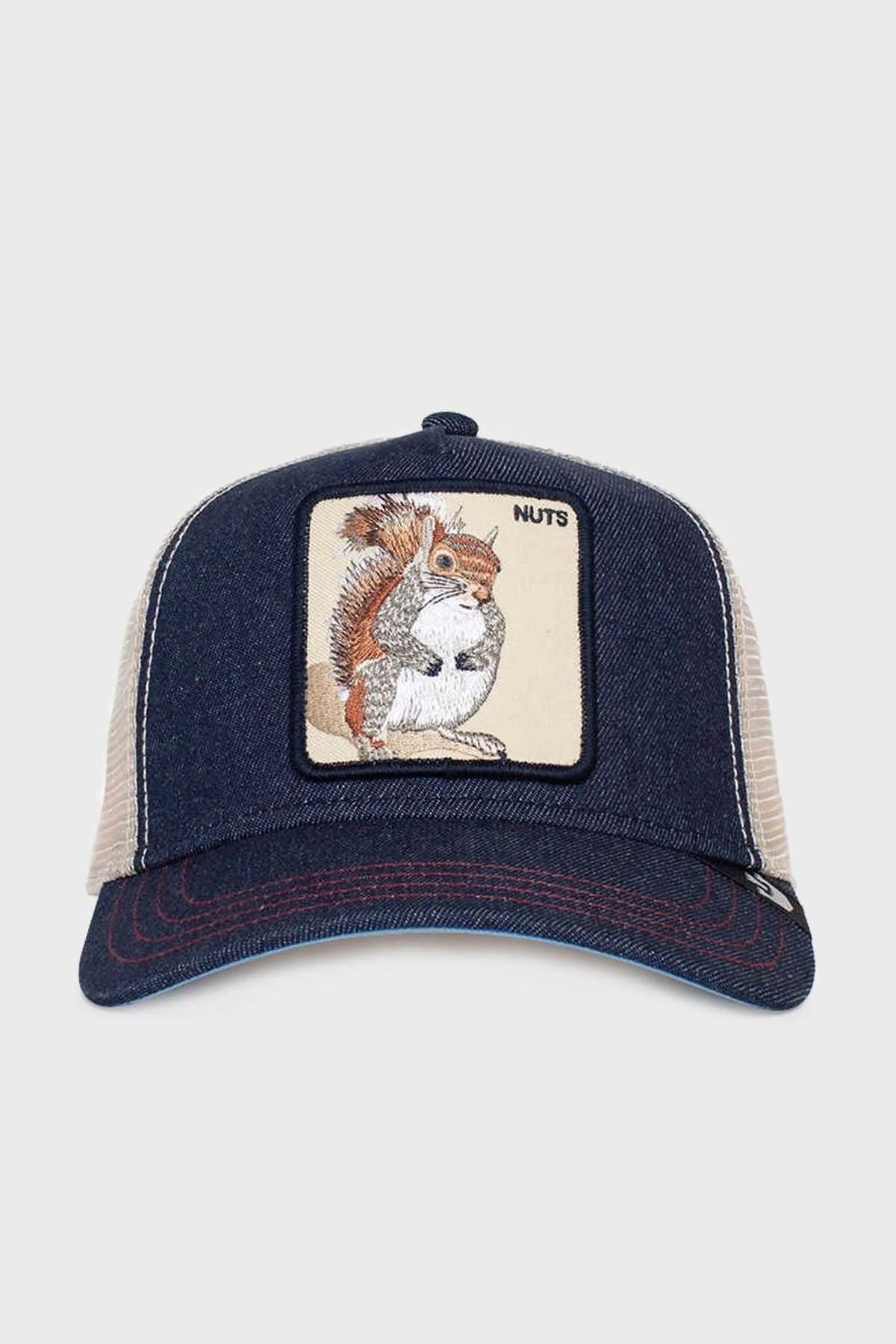 Goorin Bross 101-0455 The Nuts Squirrel File Detaylı Animal Figürlü Unisex Şapka 1010455 LACİVERT - 5