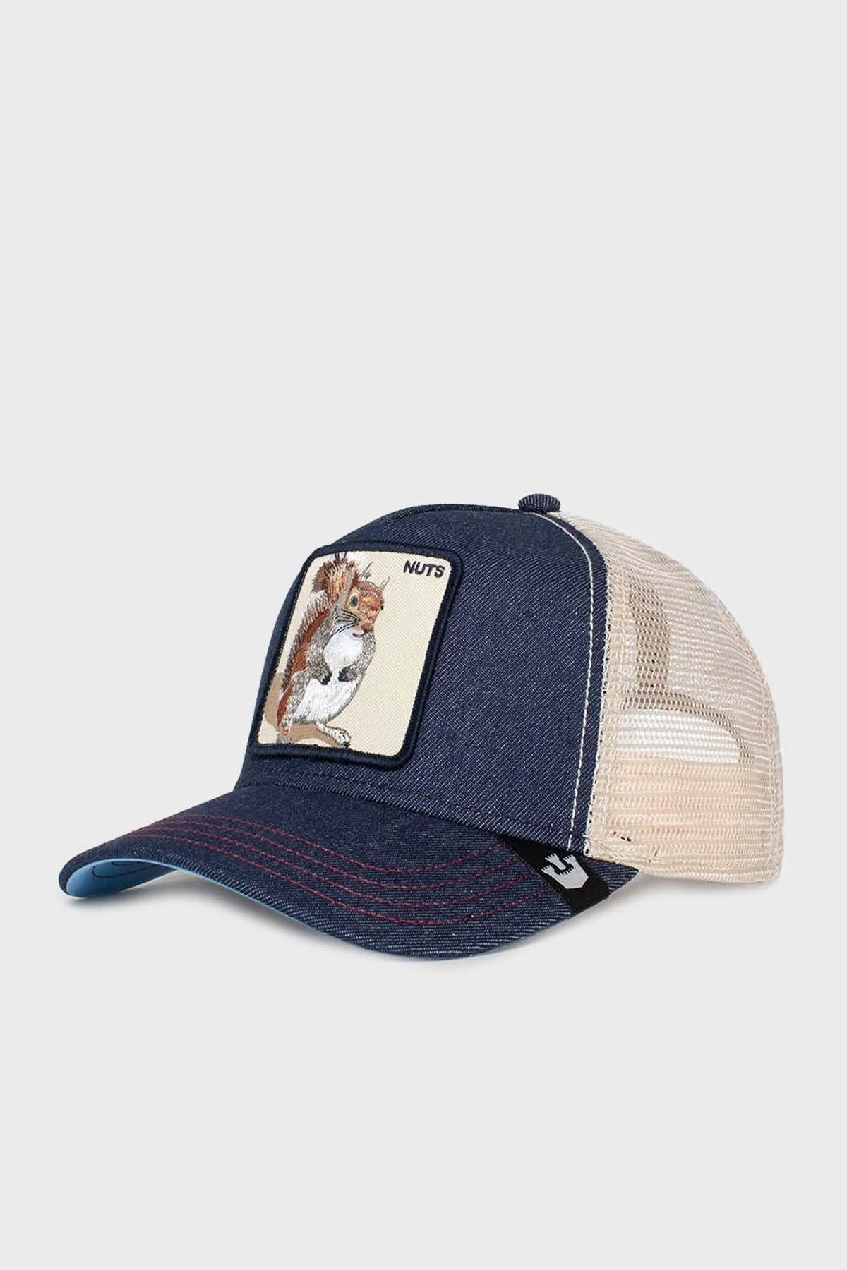 Goorin Bross 101-0455 The Nuts Squirrel File Detaylı Animal Figürlü Unisex Şapka 1010455 LACİVERT - 6