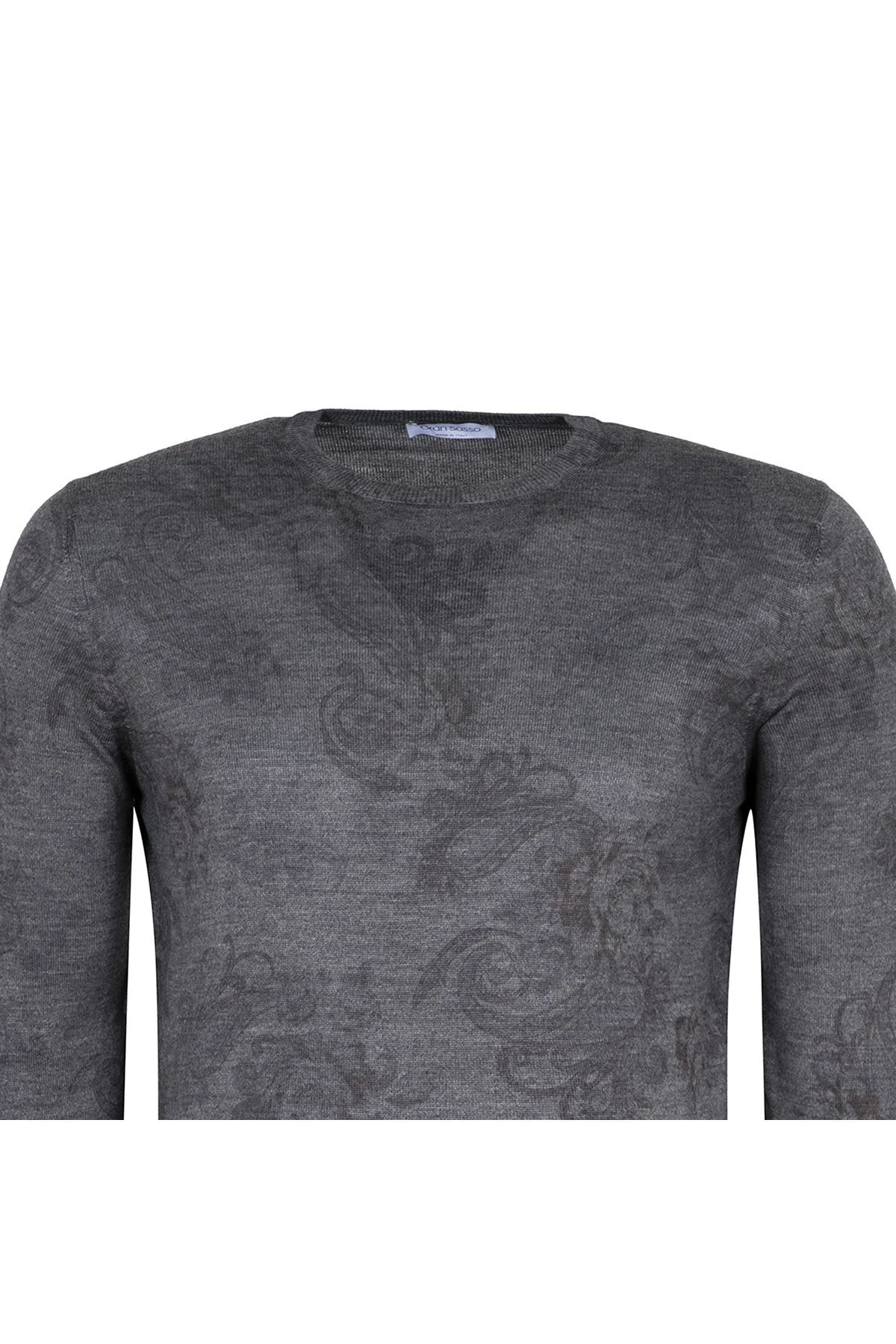 GRAN SASSO Erkek Kazak 5716727002 120 GRİ - 3