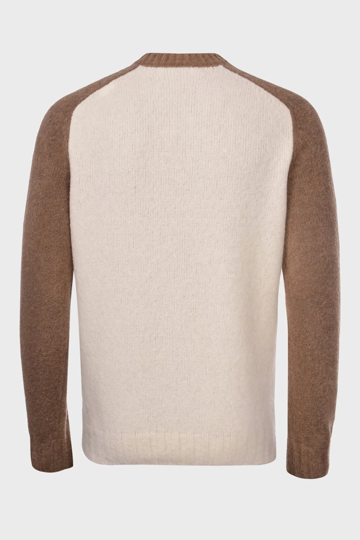 Gran Sasso Yünlü Bisiklet Yaka Erkek Kazak 13187 24003 140 EKRU - 2