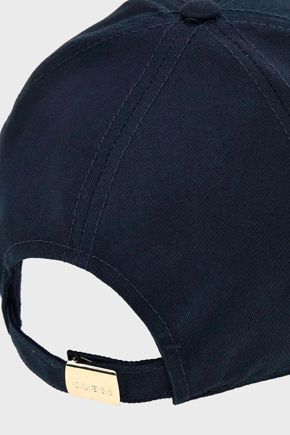 Guess % 100 Pamuklu Taşlı Logo AW5475COT01 Kadın Şapka AW5475 COT01 DBL LACİVERT - 4