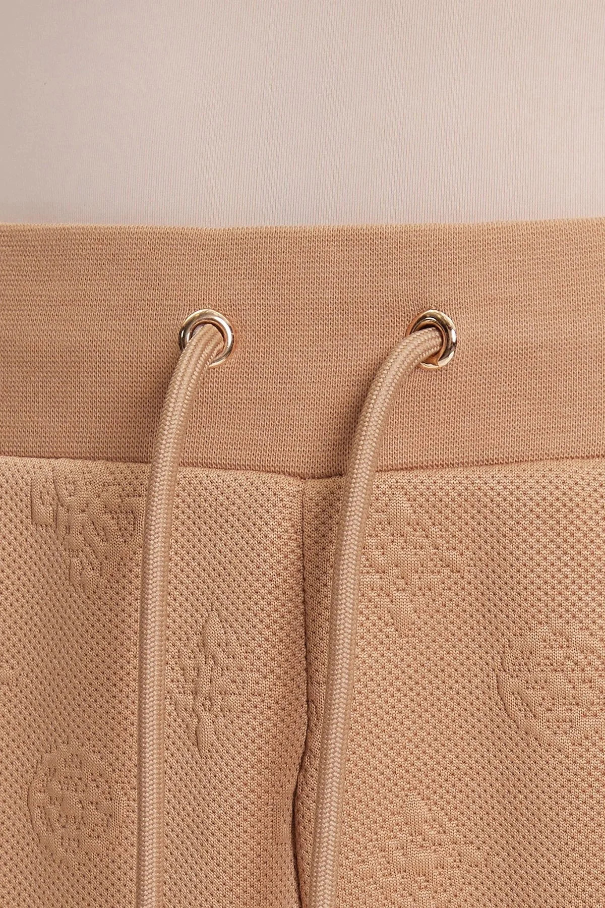 Guess 3D Peony Jakarlı Streç Pamuklu Relaxed Fit Jogger V5YB19KBSL2 Bayan Pantolon V5YB19 KBSL2 FNDQ VİZON - 5