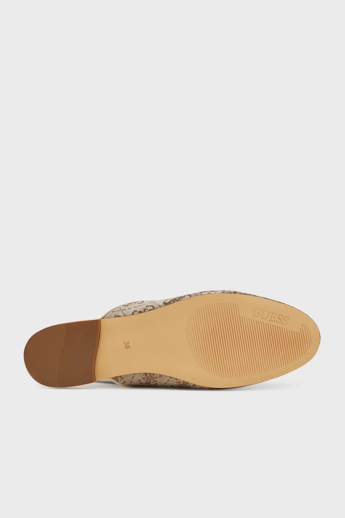 Guess 4G Logo Baskılı Önü Kapalı Kemer Detaylı FLJBO2LEL06 Bayan Terlik FLJBO2 LEL06 GOLD GOLD - 12