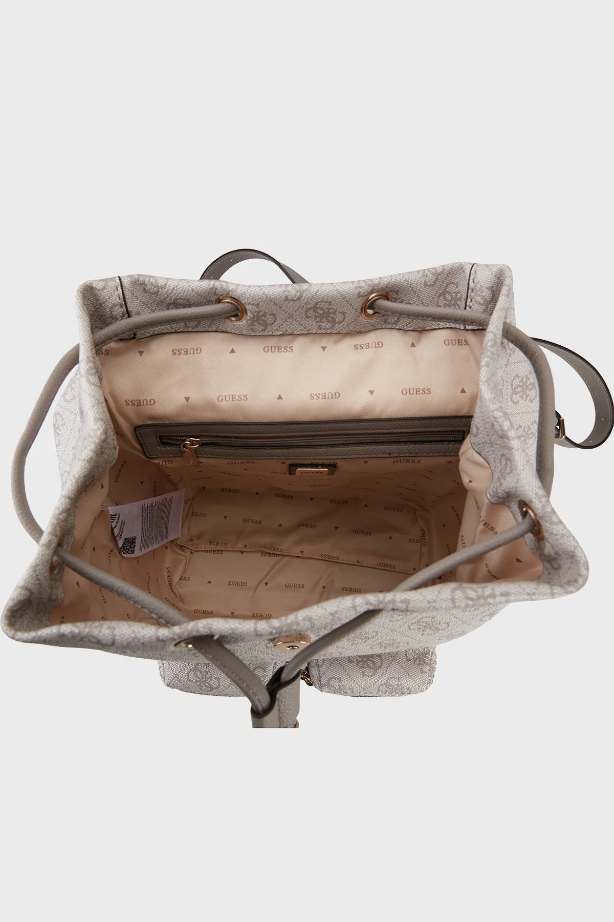 Guess 4G Logolu Ayarlanabilir Askılı HWSG7118310 Bayan Sırt Çantası HWSG71 18310 DKO SİYAH - 4