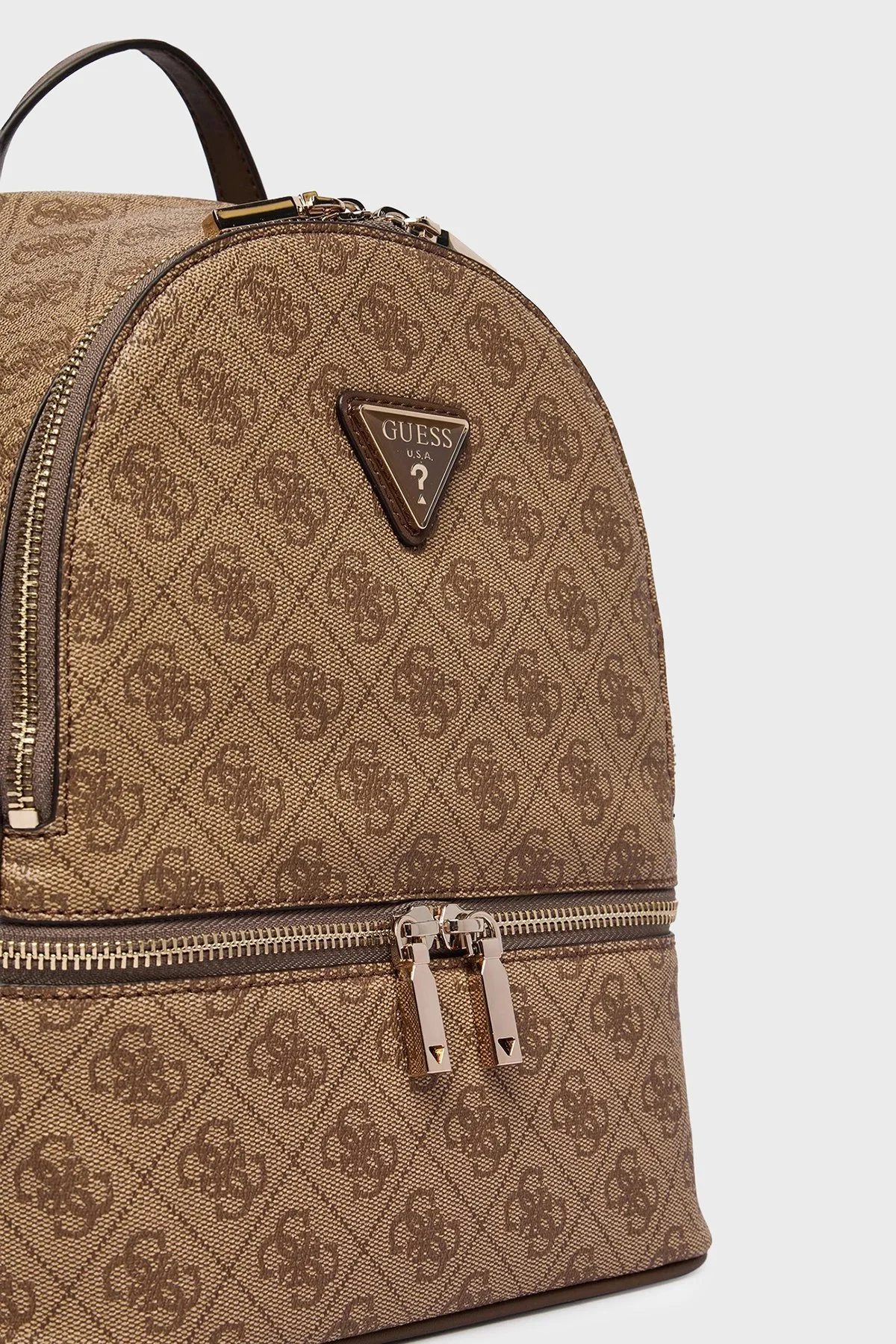 Guess 4G Logolu Ayarlanabilir Askılı TWLB9676032 Bayan Sırt Çantası TWLB96 76032 LTL KAHVERENGİ - 4