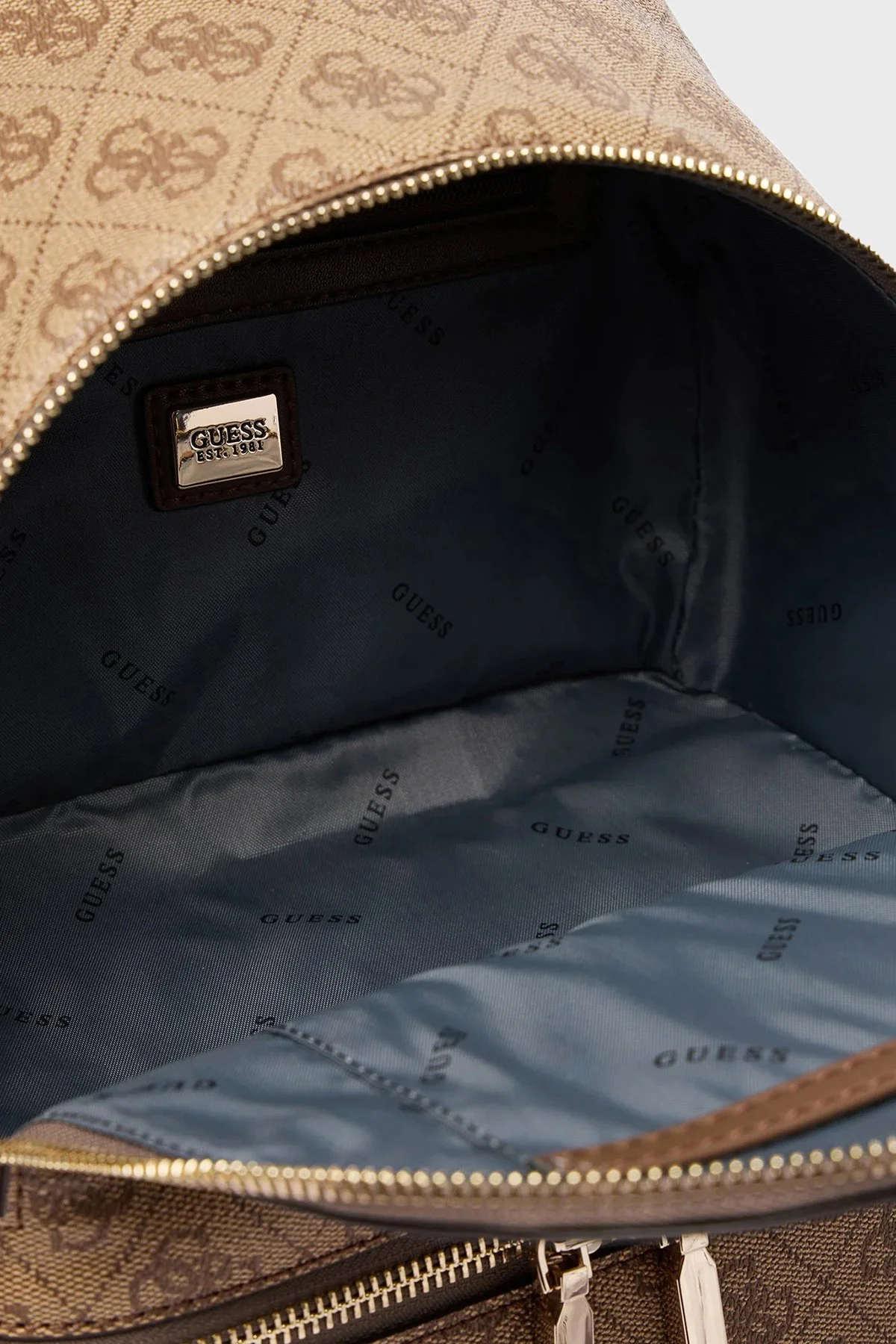 Guess 4G Logolu Ayarlanabilir Askılı TWLB9676032 Bayan Sırt Çantası TWLB96 76032 LTL KAHVERENGİ - 6