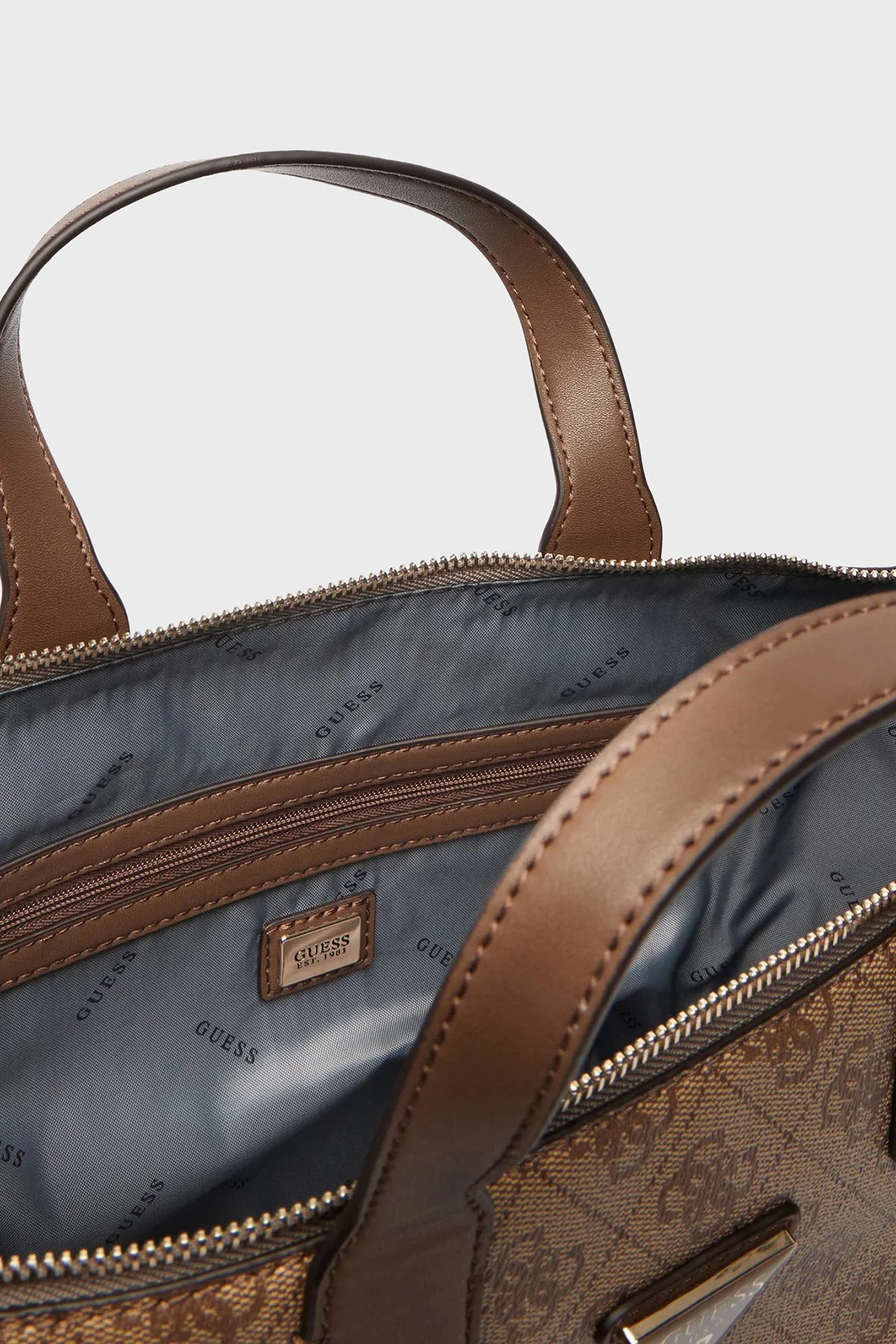 Guess 4G Logolu Çıkarılabilir Askılı TWLB9676019 Bayan Çanta TWLB96 76019 LTL KAHVERENGİ - 5