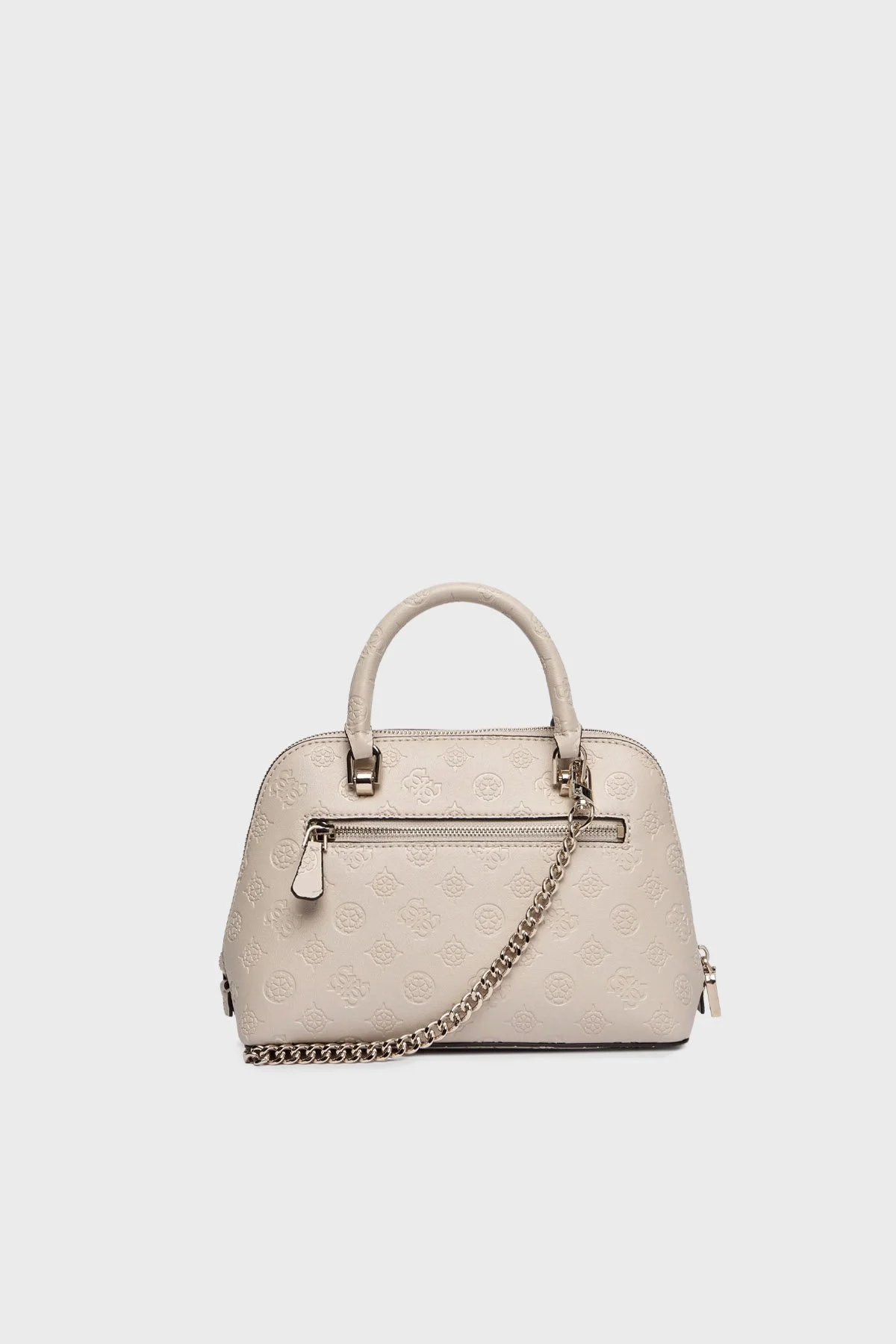 Guess 4G Logolu Çıkarılabilir Zincir Askılı HWPD7602050 Bayan Çanta HWPD76 02050 LUG BEJ - 3