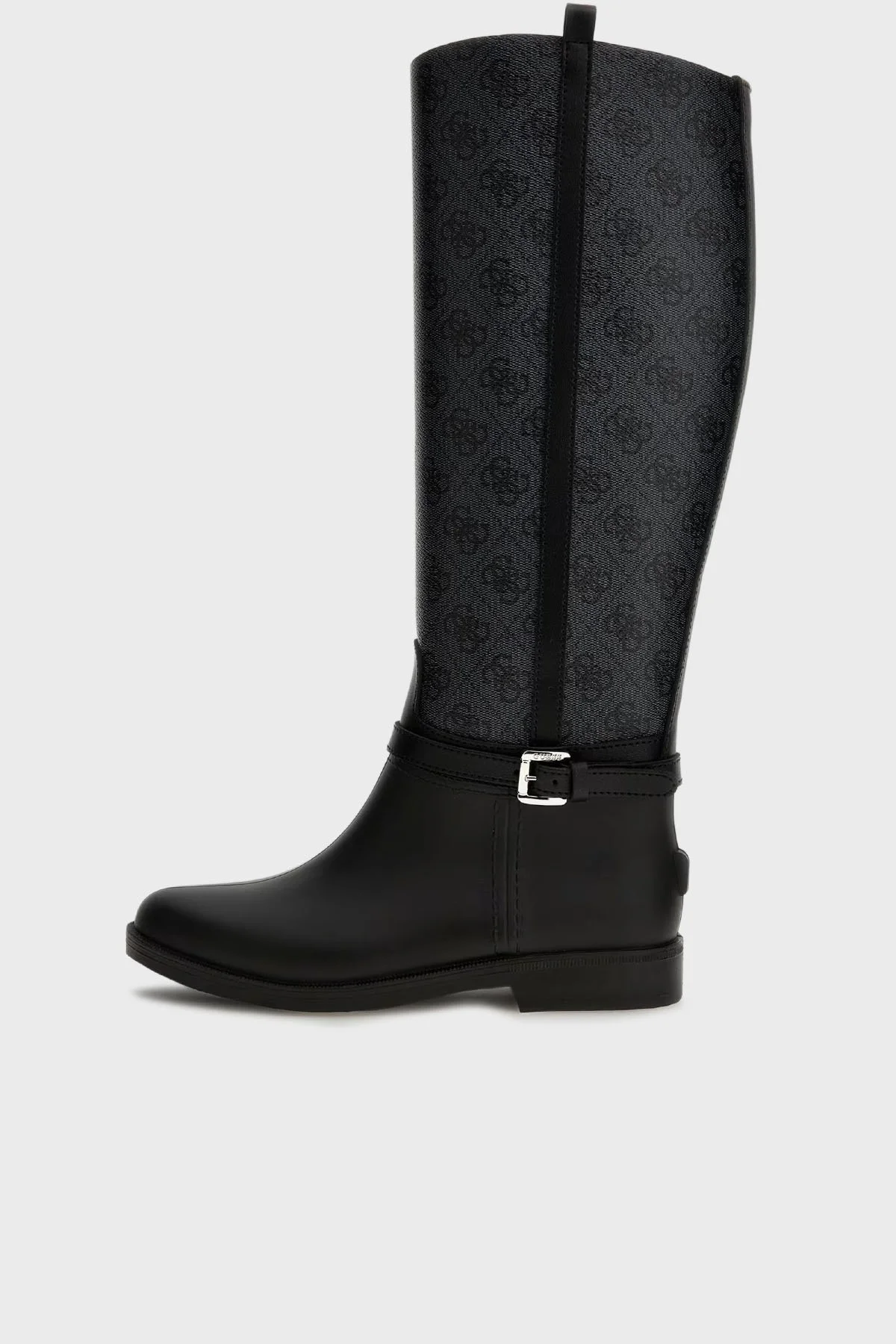 Guess 4G Logolu Kemerli FL7HORELE11 Bayan Çizme FL7HOR ELE11 BLACK SİYAH - 6