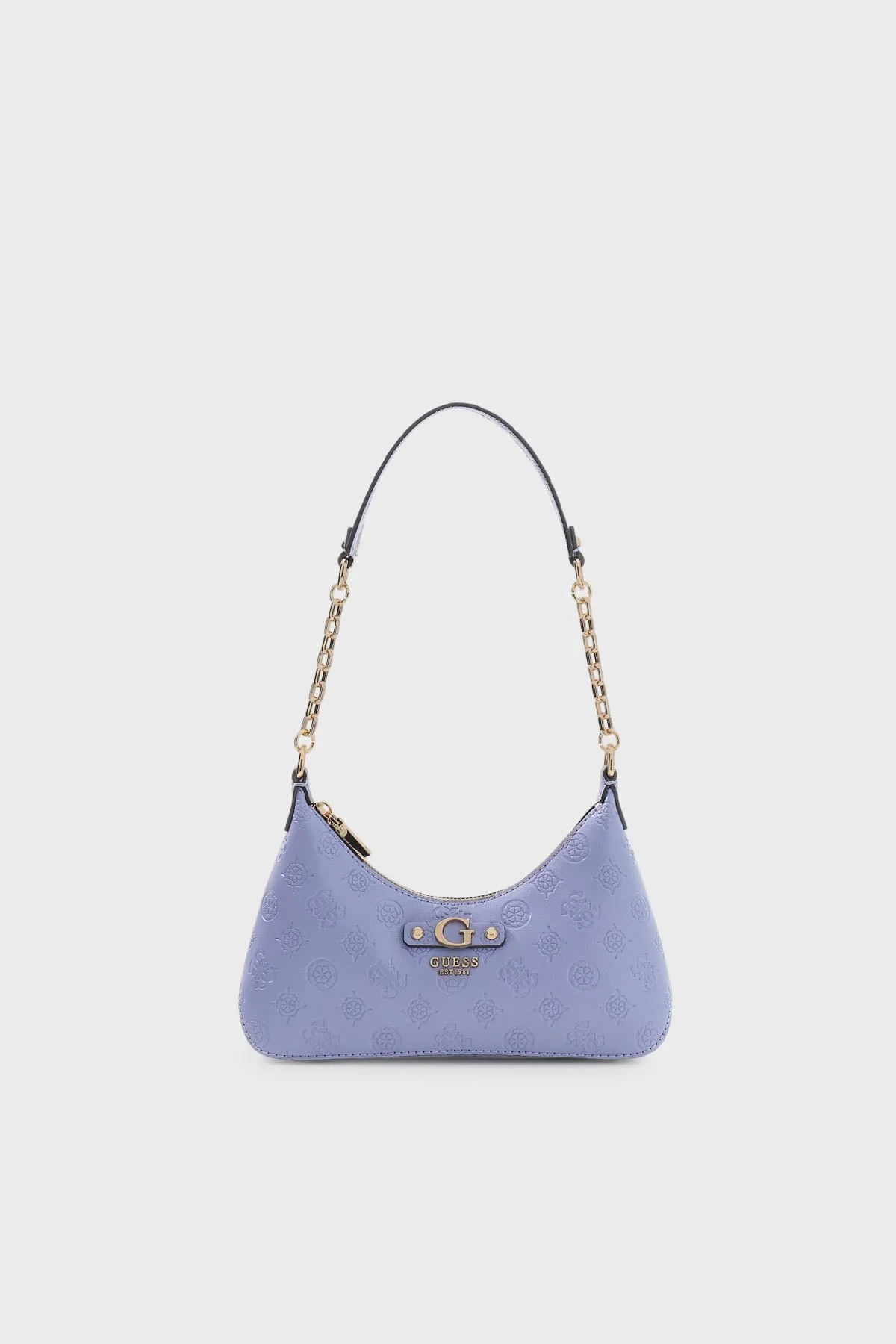 Guess 4G Logolu Omuz Askılı HWPD7602180 Bayan Çanta HWPD76 02180 GBL LİLA - 1