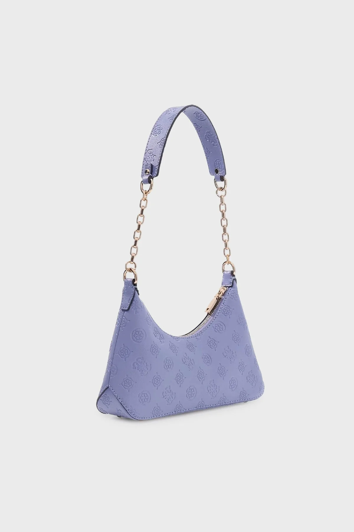 Guess 4G Logolu Omuz Askılı HWPD7602180 Bayan Çanta HWPD76 02180 GBL LİLA - 3