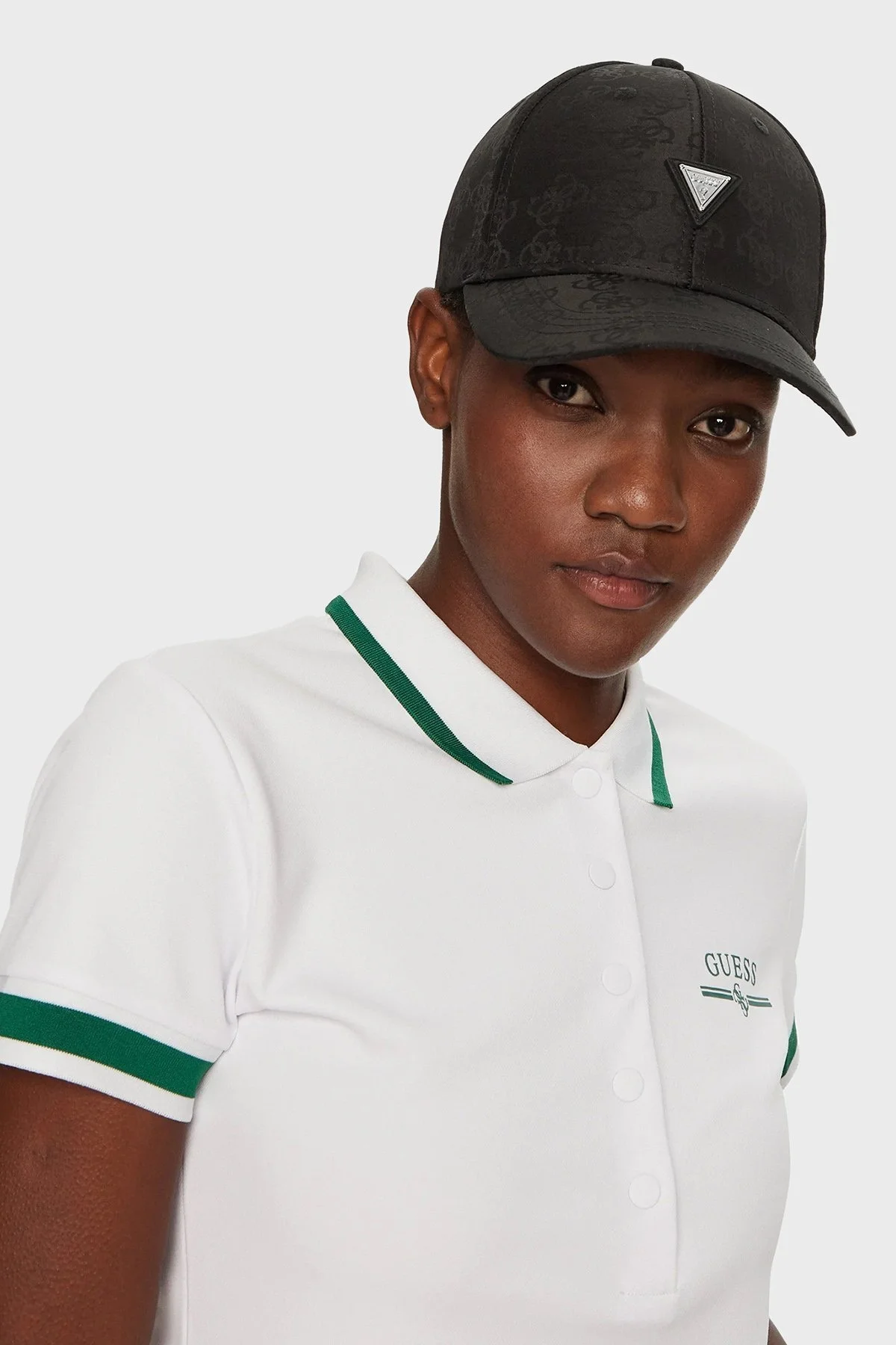 Guess 4G Logolu V4BZ00WGLV2 Bayan Şapka V4BZ00 WGLV2 FJ4Q SİYAH - 2